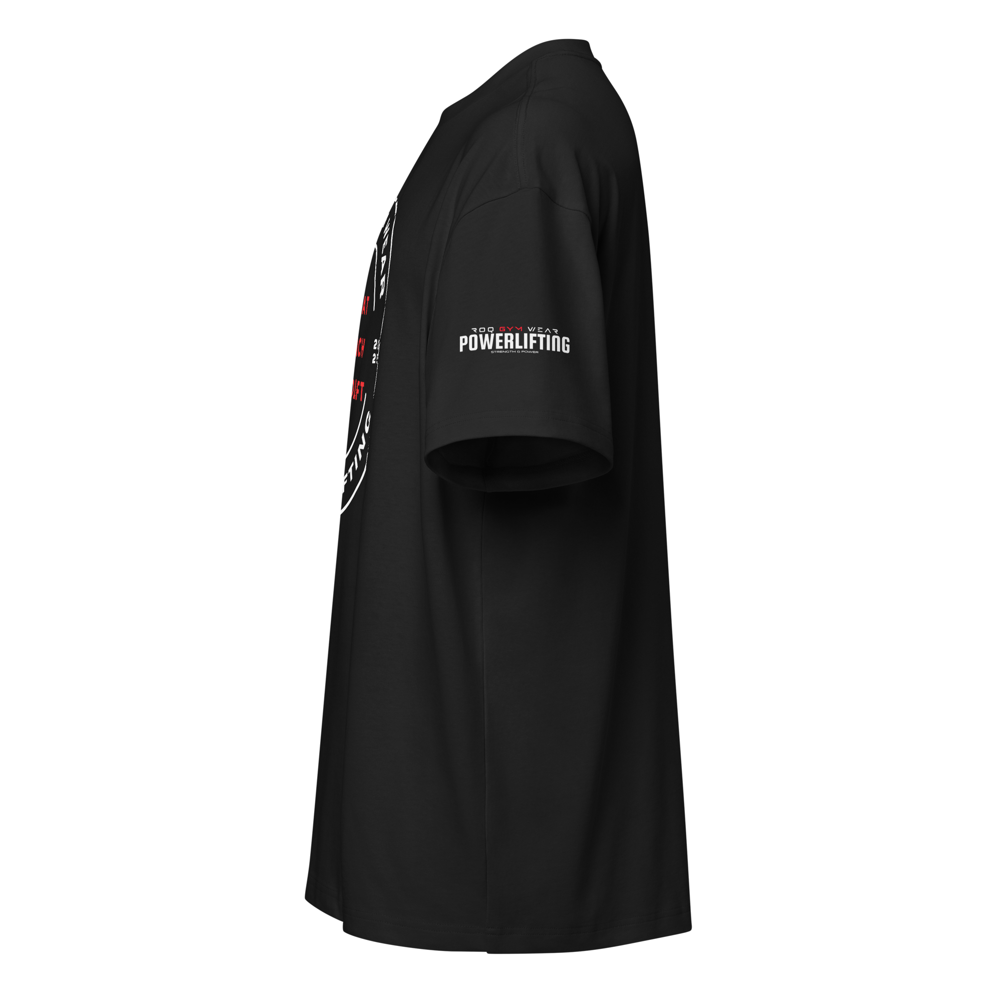 Squat Bench Deadlift - Oversized T-Shirt - Black