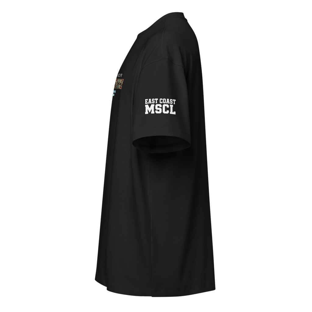 East Coast Muscle - Oversized T-Shirt - Black