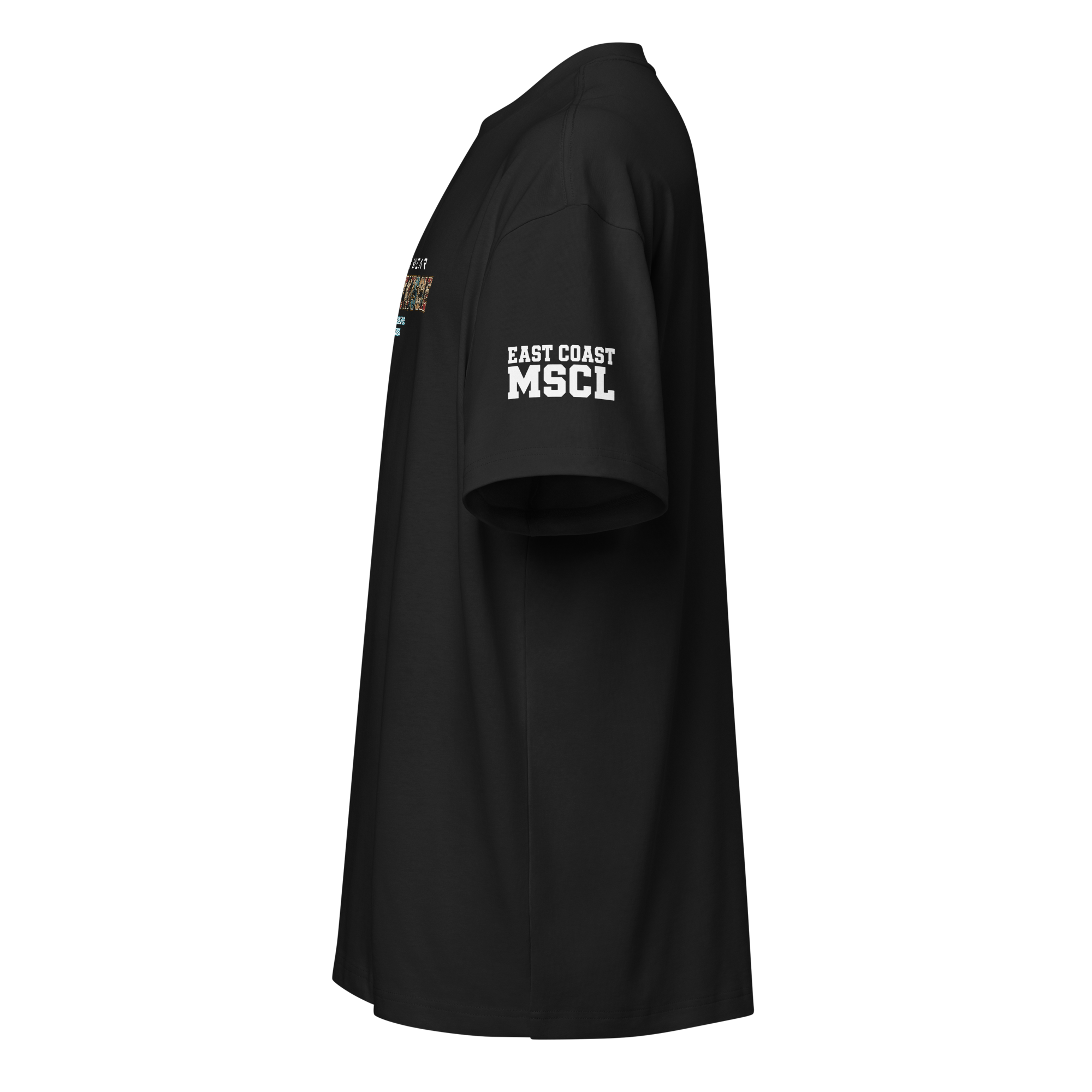 East Coast Muscle - Oversized T-Shirt - Black