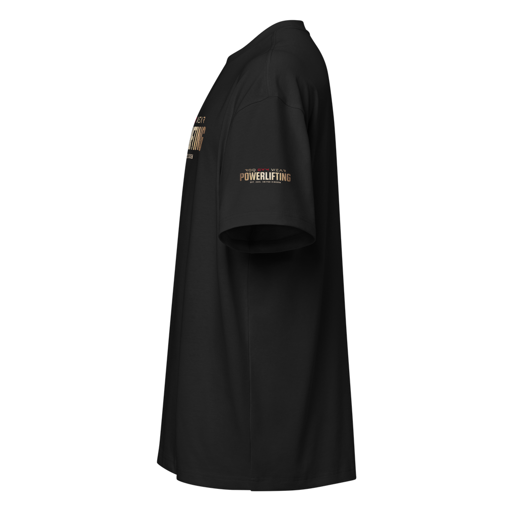 Lift Heavy - Oversized T-Shirt - Black