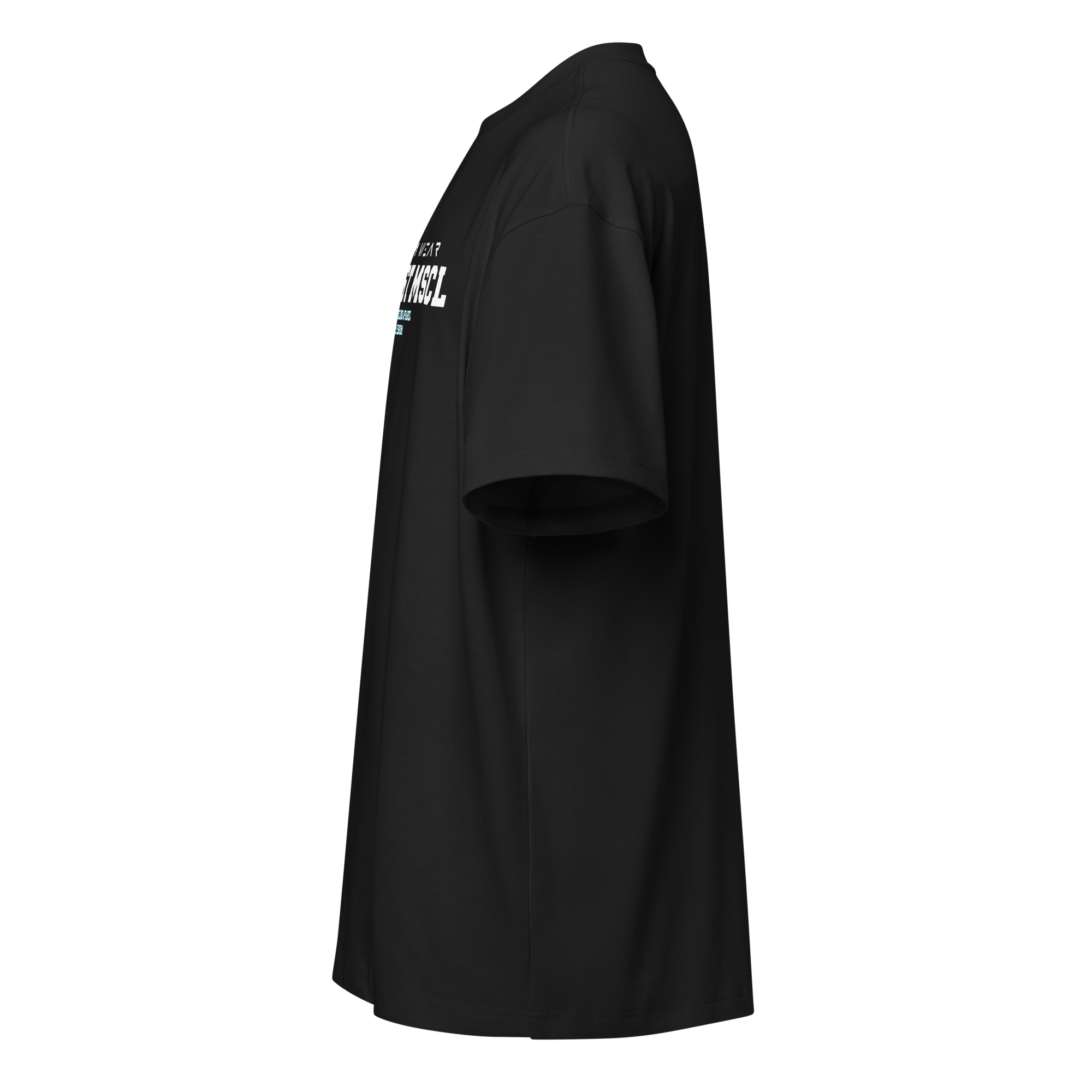 East Coast Muscle - Oversized T-Shirt - Black