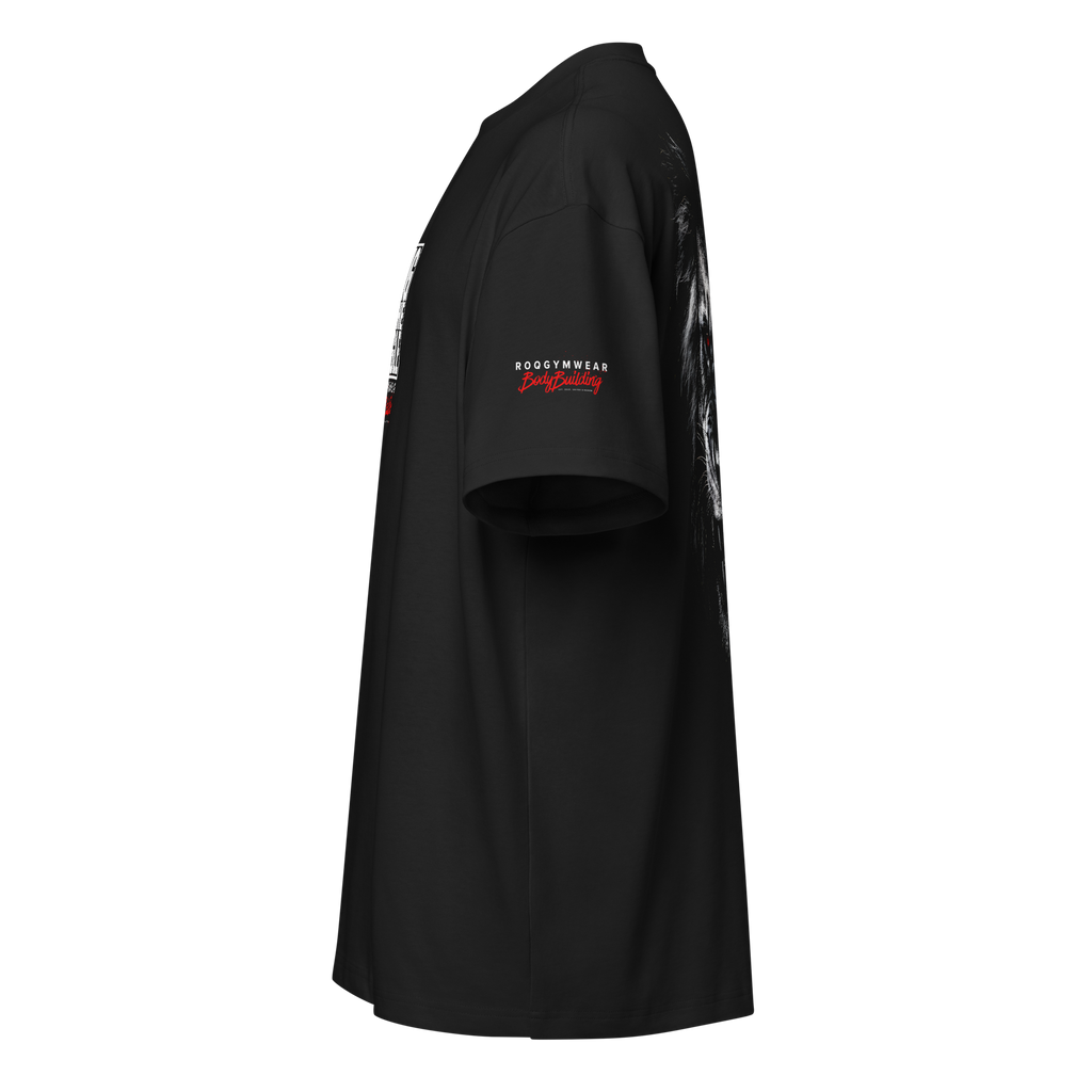 King Of The Jungle - Oversized T-Shirt - Black