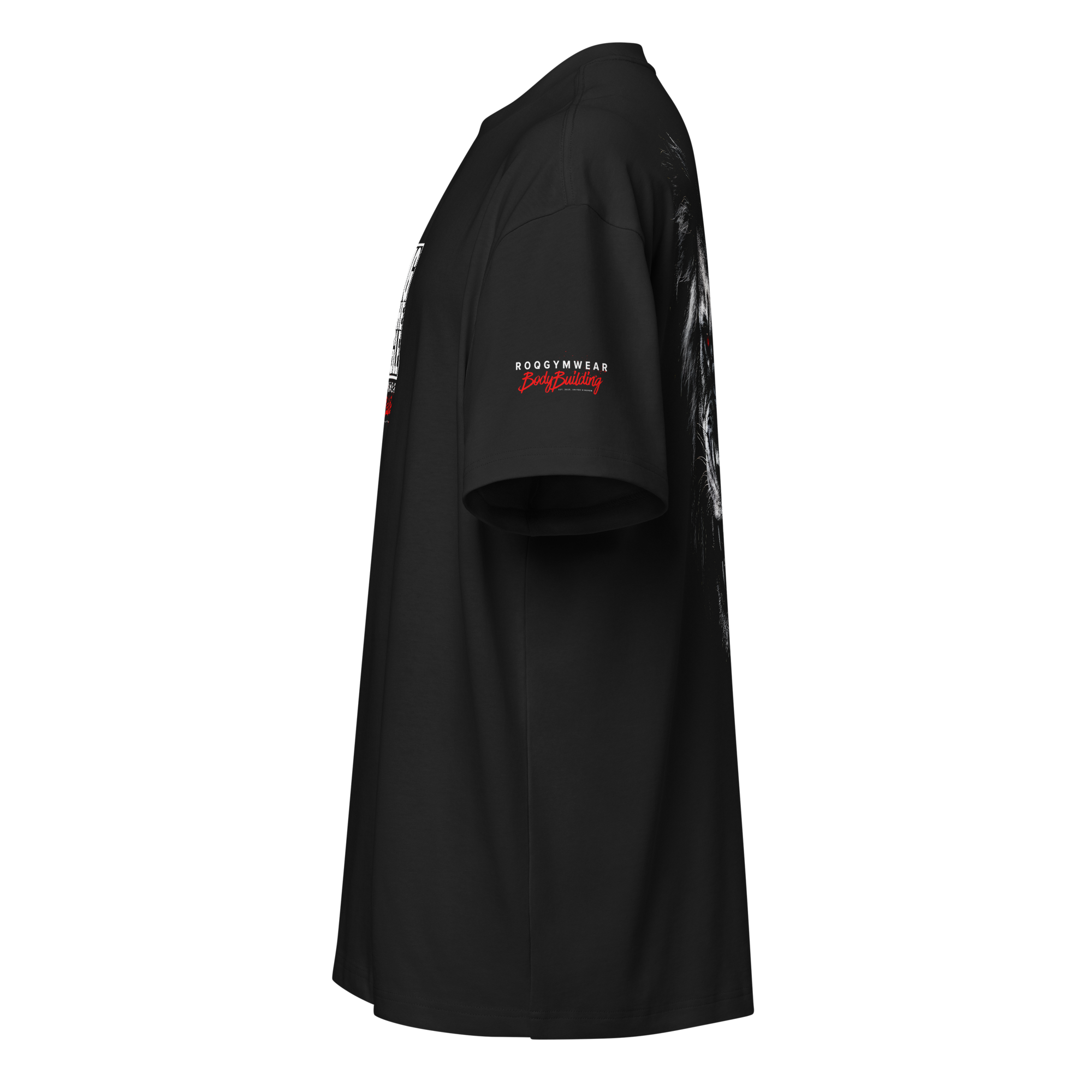 King Of The Jungle - Oversized T-Shirt - Black