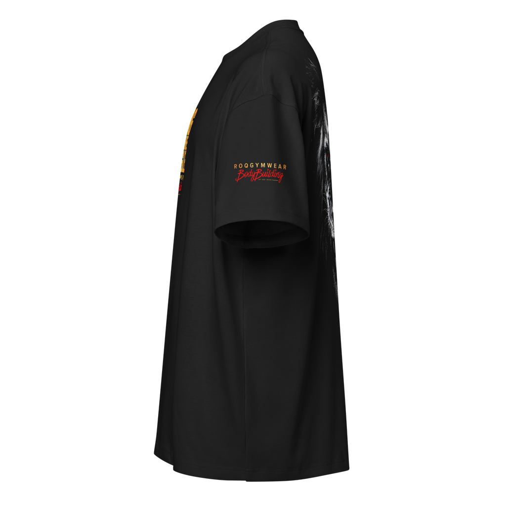 King Of The Jungle Gold - Oversized T-Shirt - Black
