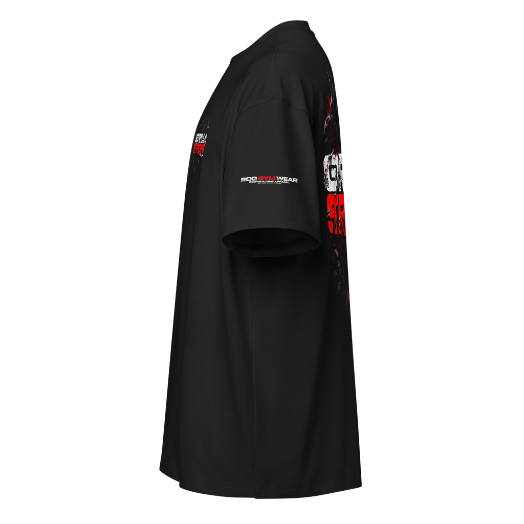 Gorilla Strong - Oversized T-Shirt - Black