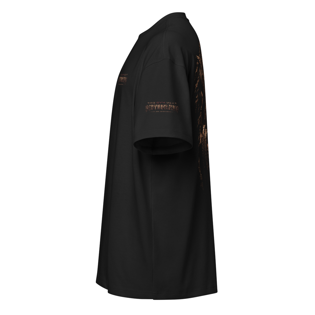 The Gym Reaper - Oversized T-Shirt - Black