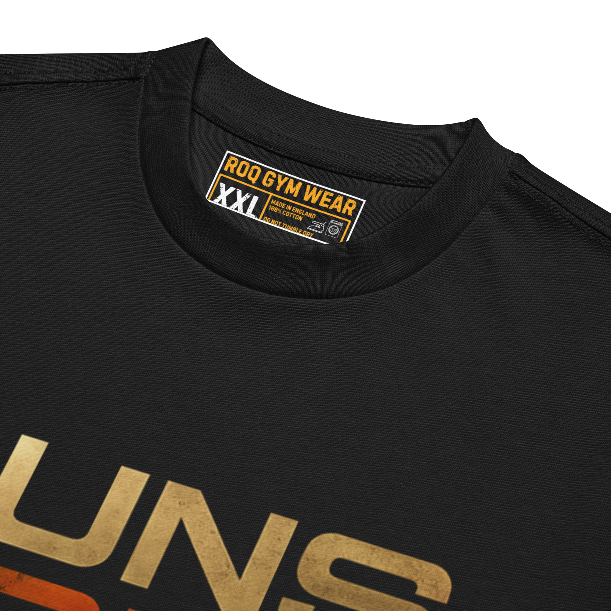 Guns Out - Oversized T-Shirt - Black