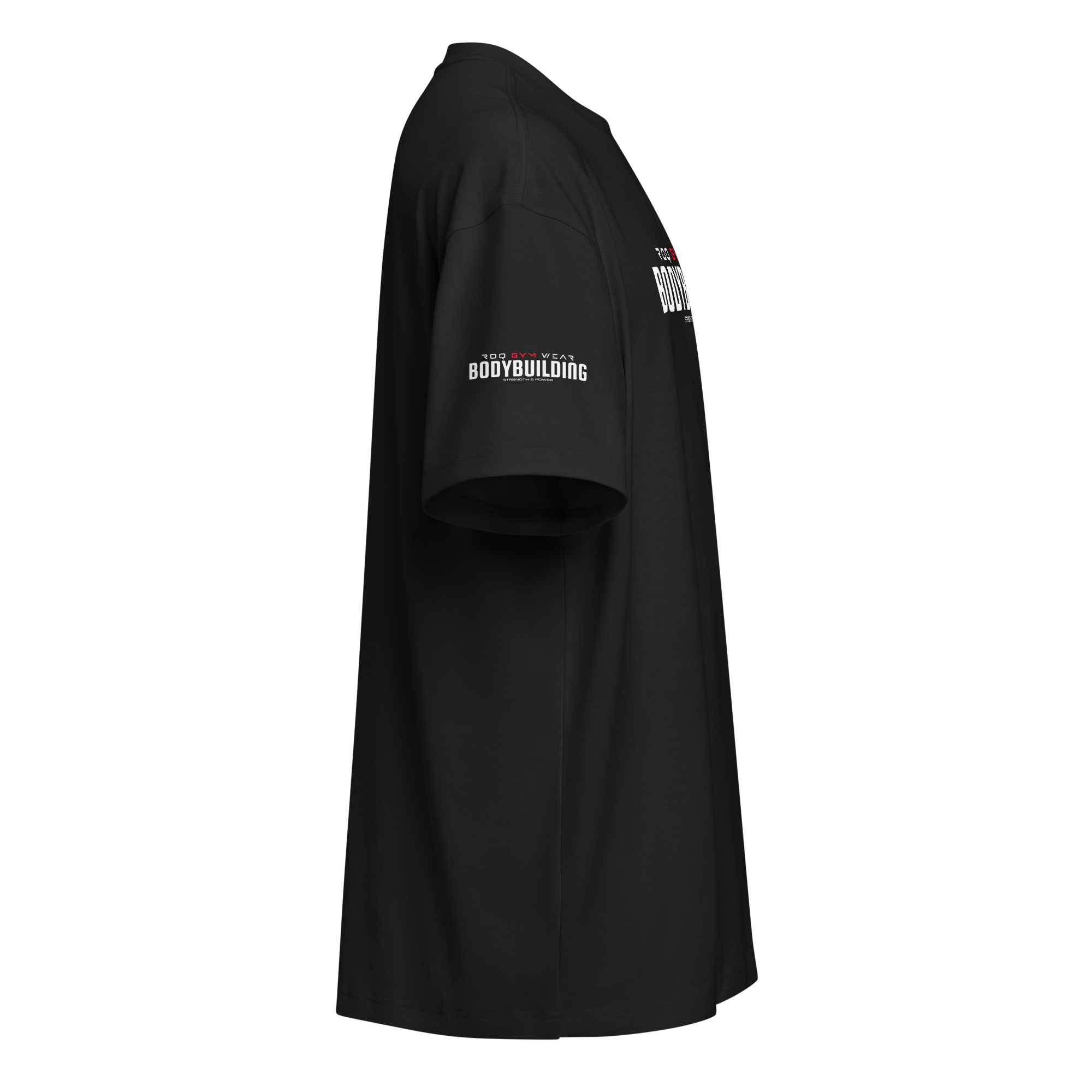 Old School BodyBuilding - Oversized T-Shirt - Black