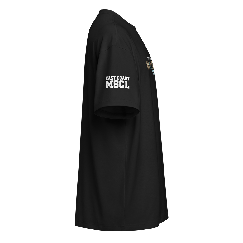 East Coast Muscle - Oversized T-Shirt - Black