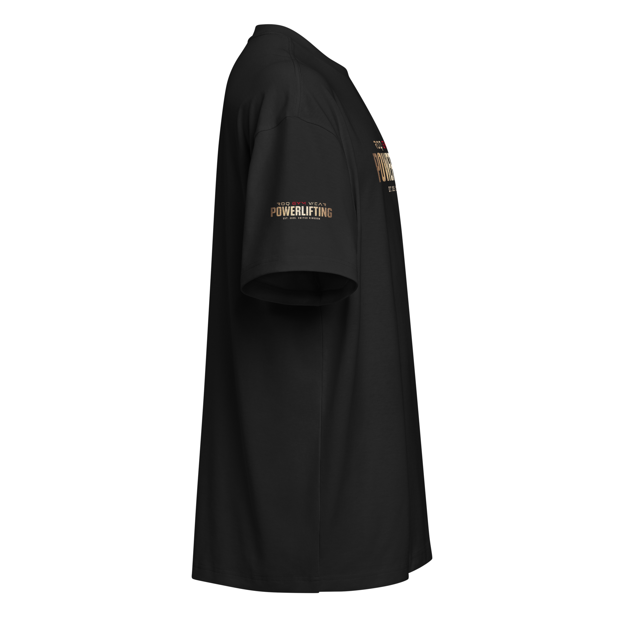 Lift Heavy - Oversized T-Shirt - Black