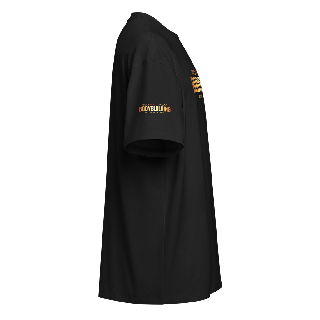 Gorilla Strong Gold - Oversized T-Shirt - Black