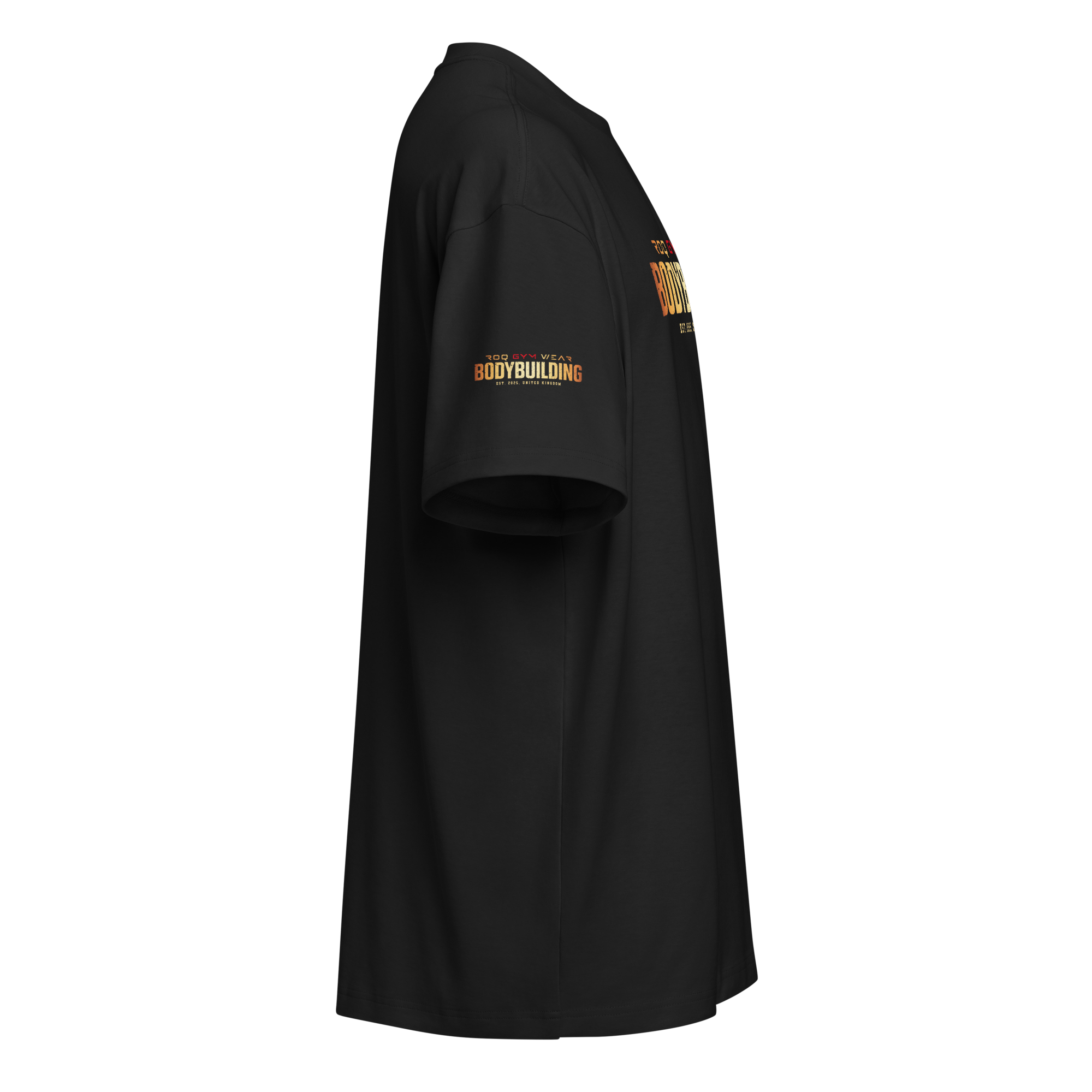 Gorilla Strong Gold - Oversized T-Shirt - Black