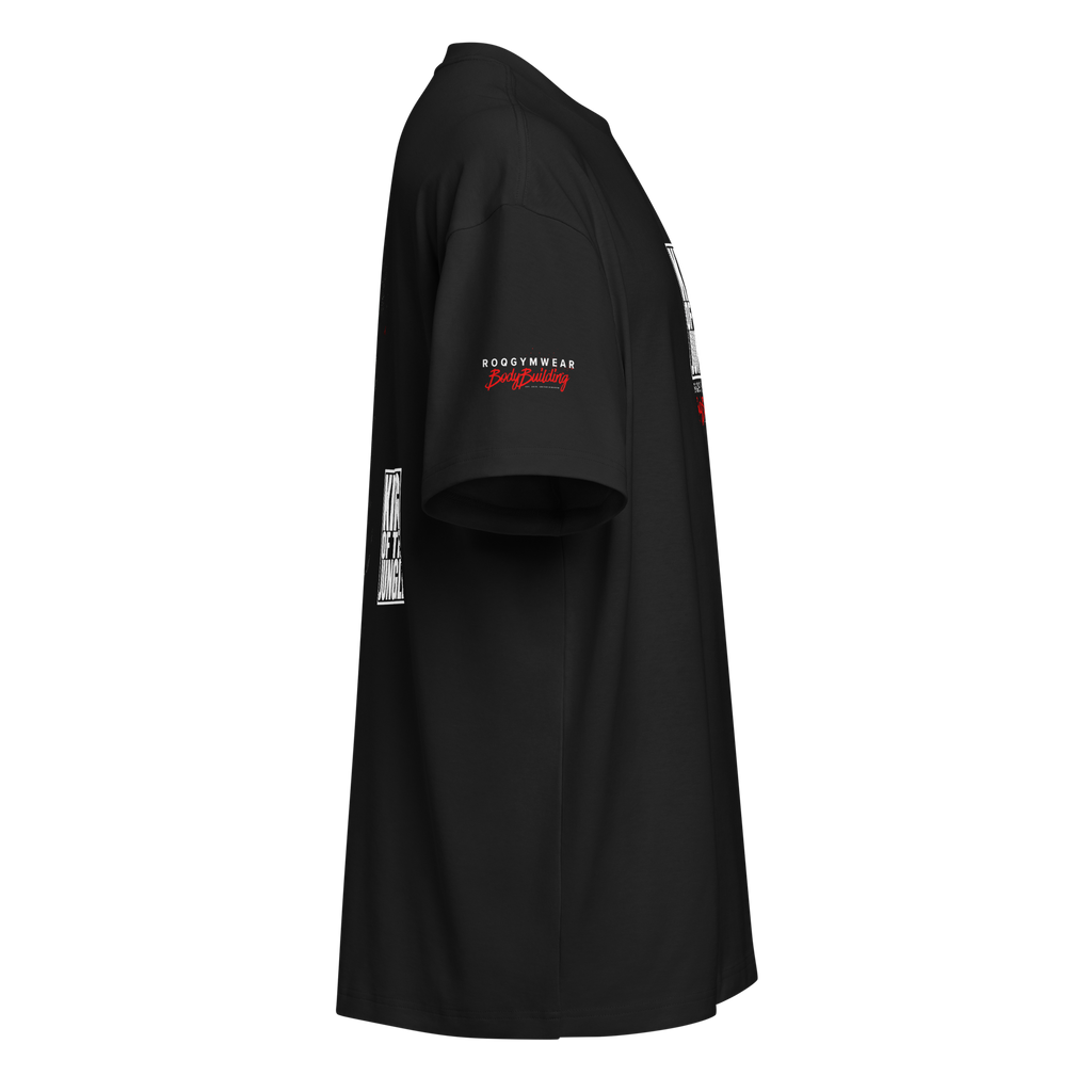 King Of The Jungle - Oversized T-Shirt - Black