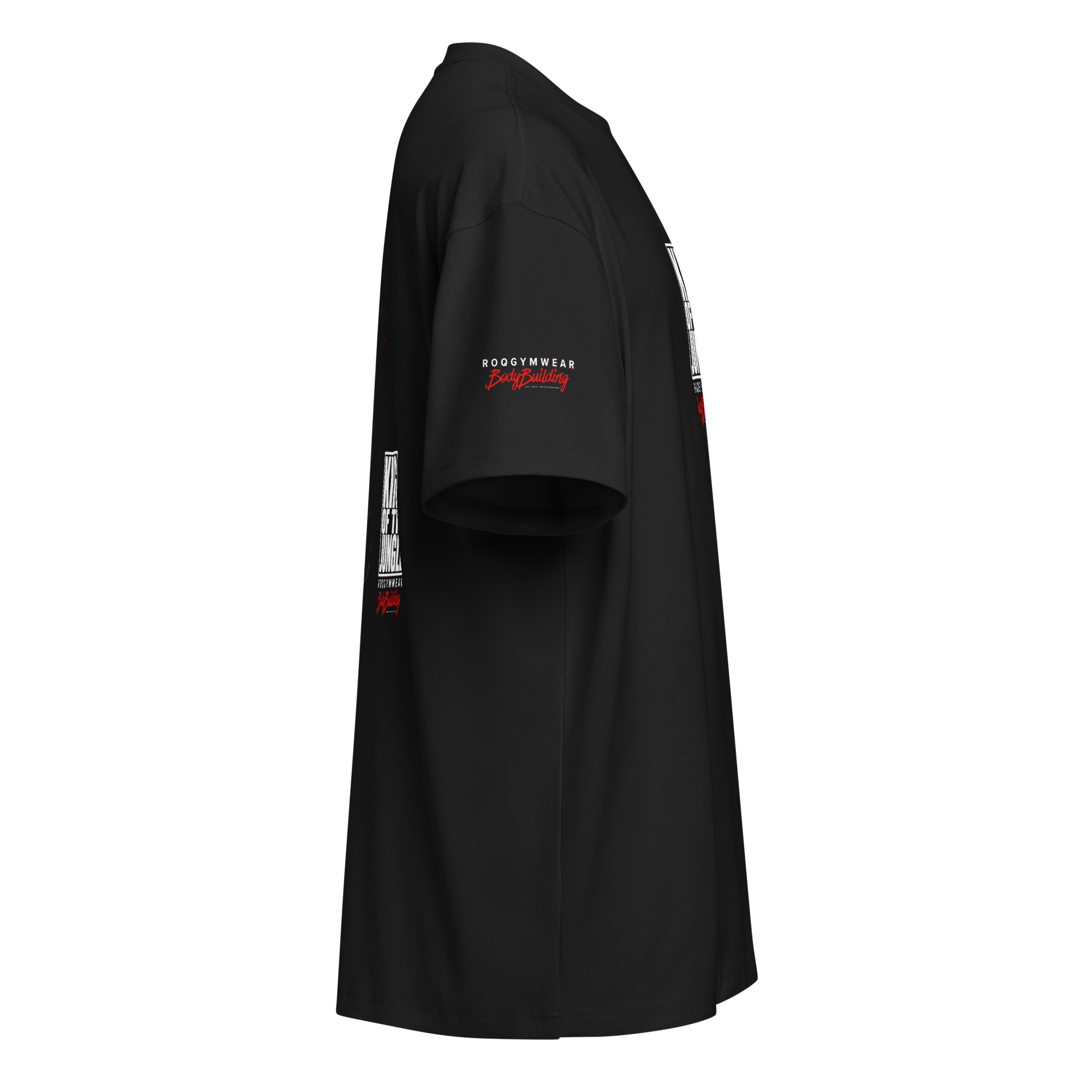 King Of The Jungle - Oversized T-Shirt - Black