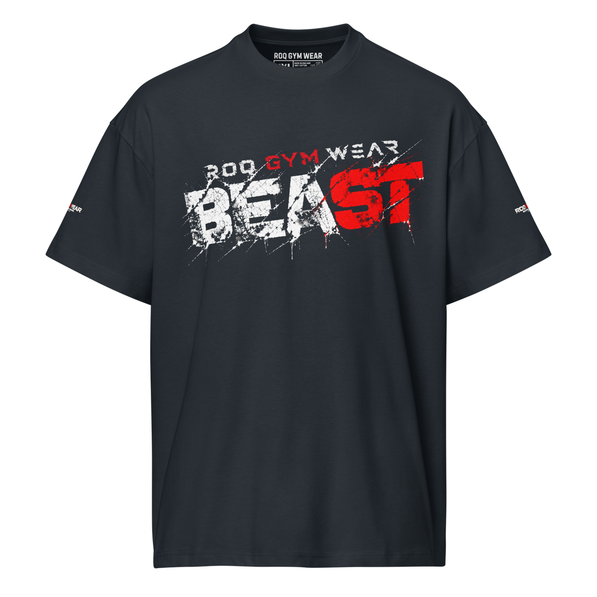Beast - Oversized T-Shirt - Black/Blue