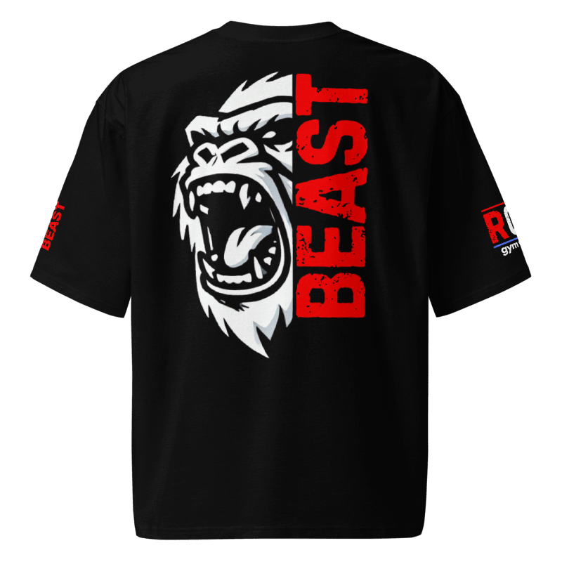 Beast - Oversized T-Shirt - Black