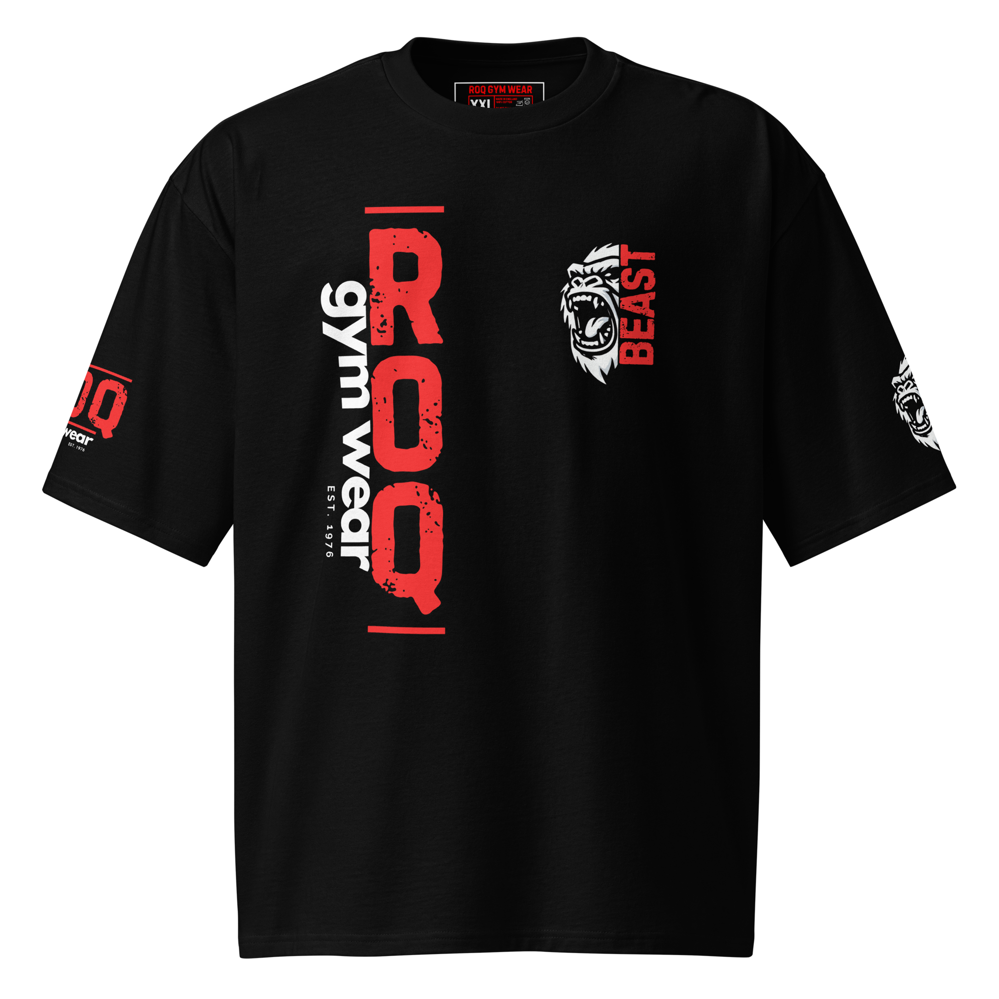 Beast - Oversized T-Shirt - Black