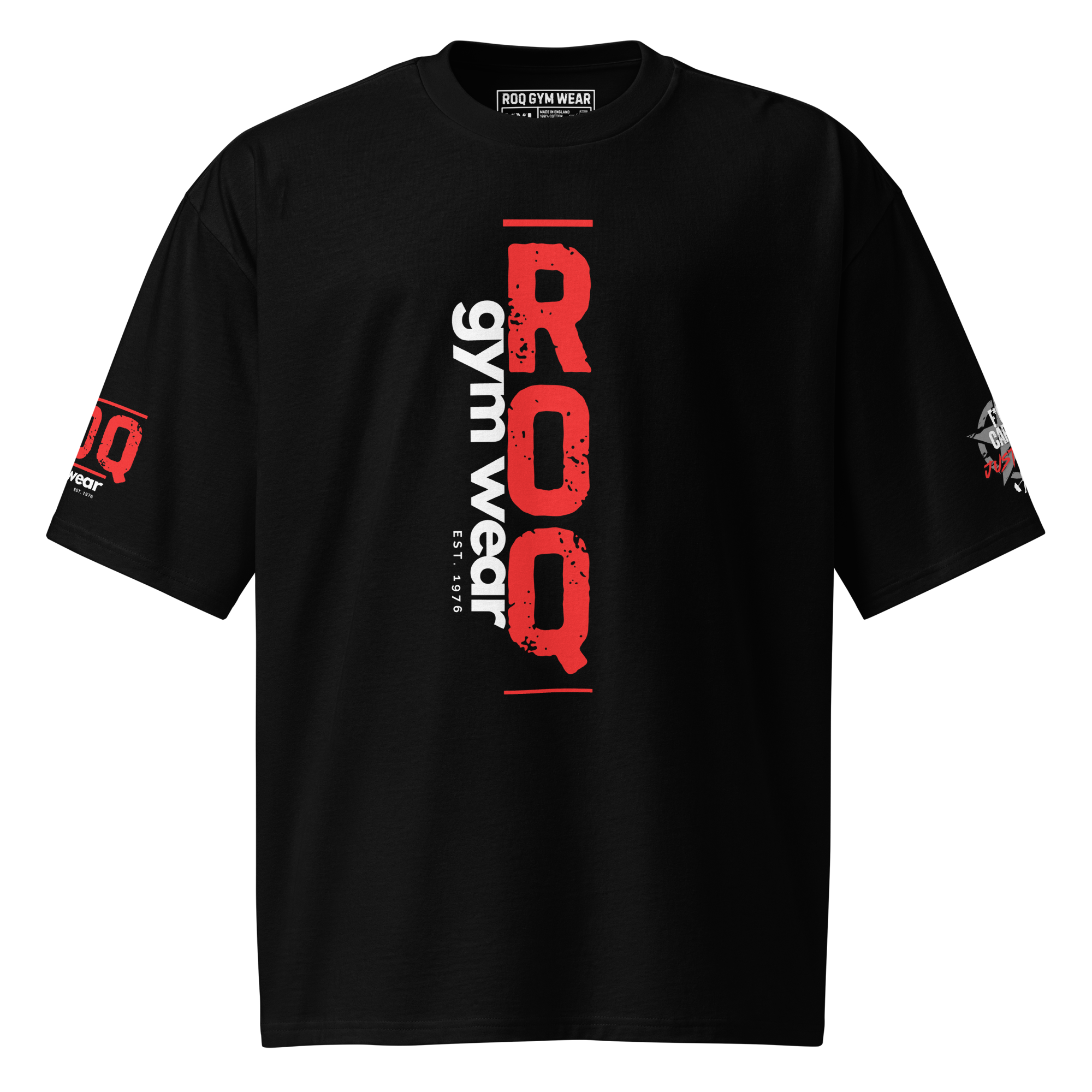 F*CK Cardio - Oversized T-Shirt - Black