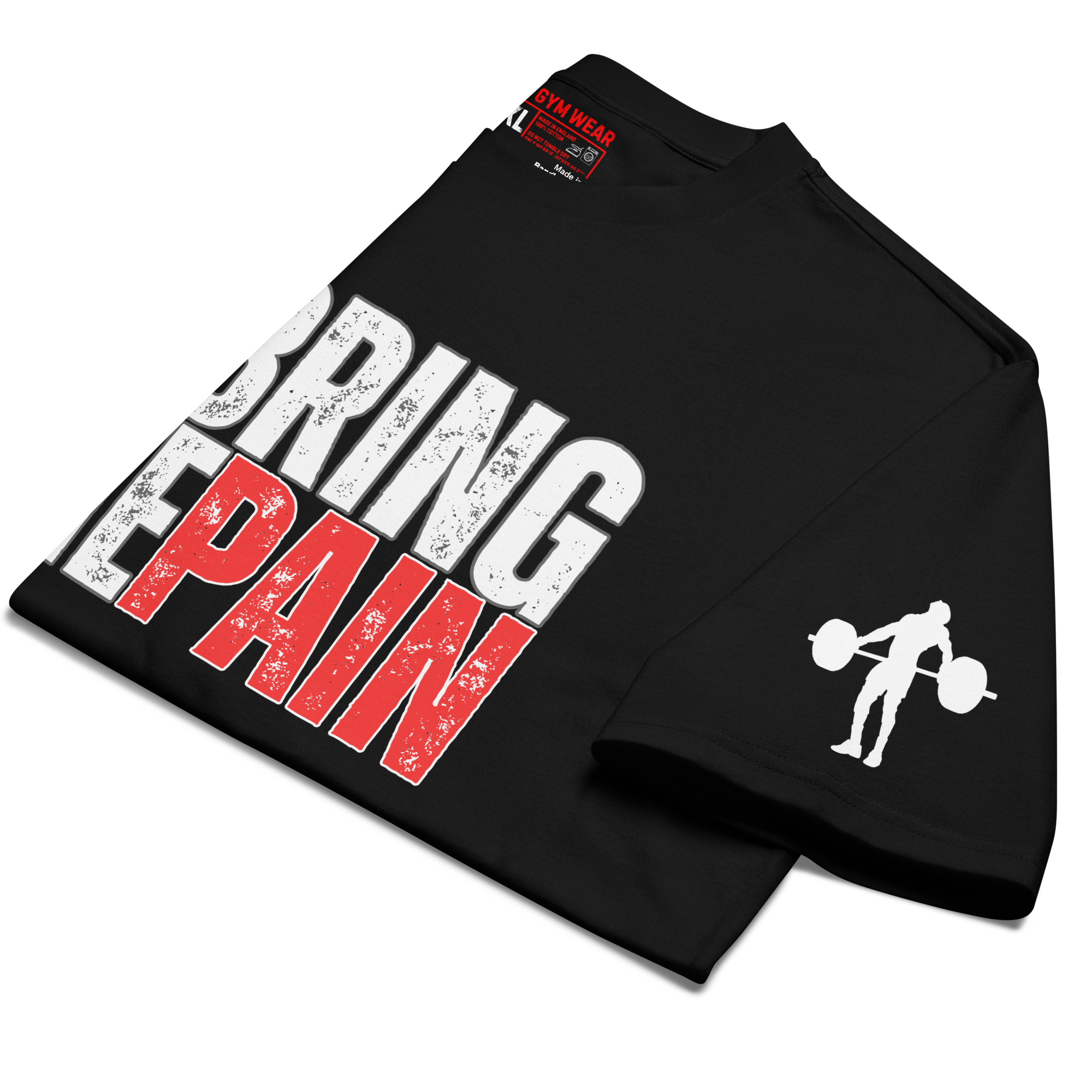 Bring The Pain - Oversized T-Shirt - Black