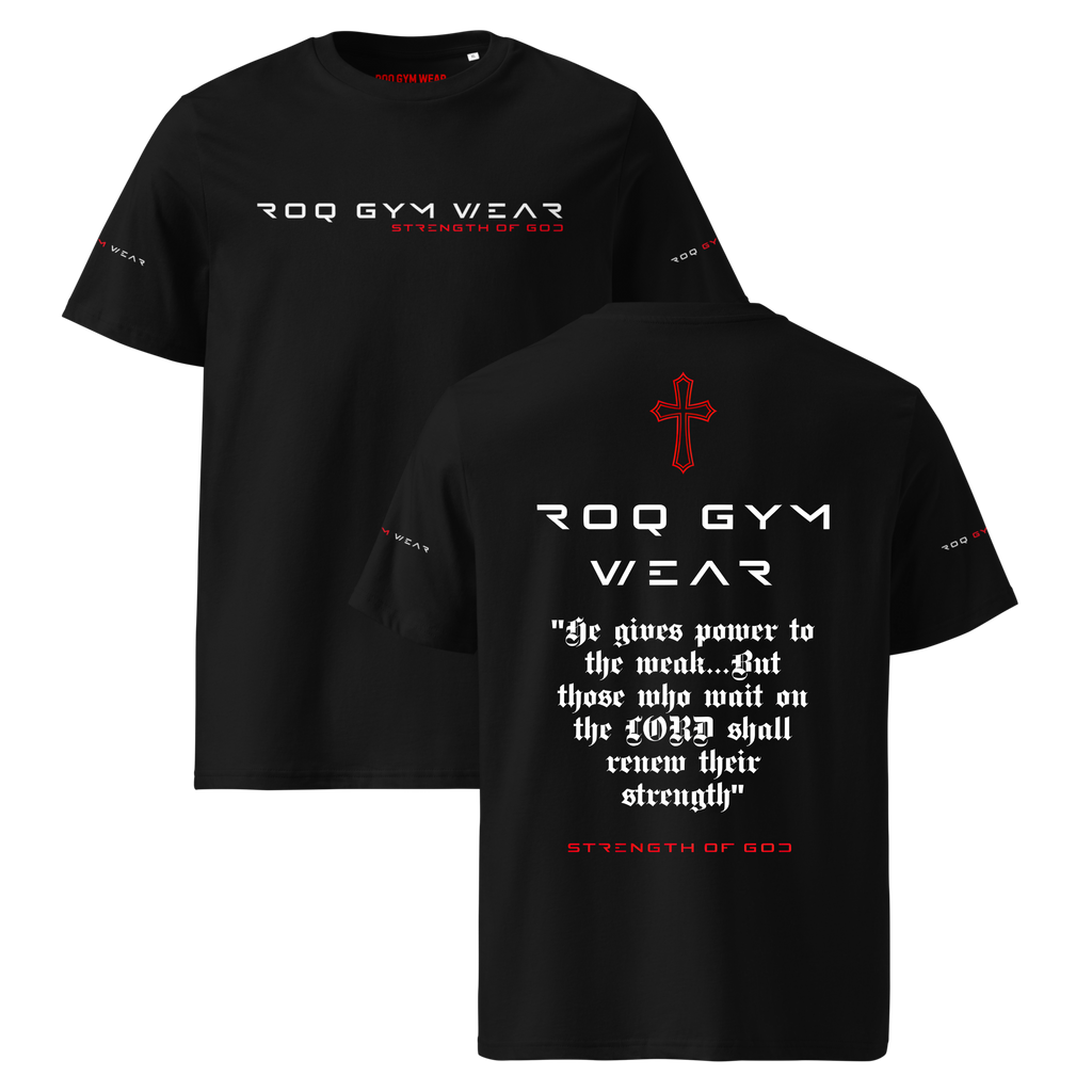 Strength Of God - Regular T-Shirt - Black