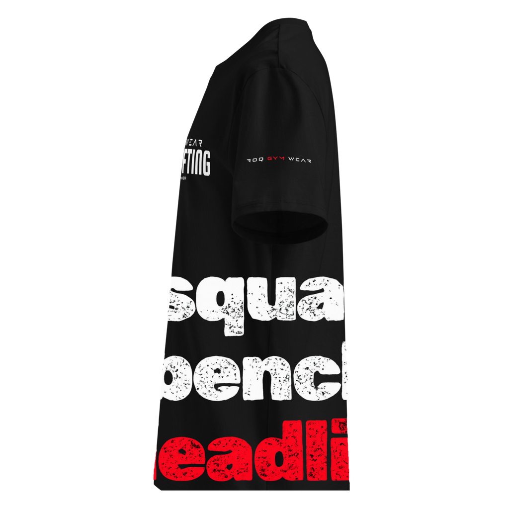 Squat Bench Deadlift - Regular T-Shirt - Black