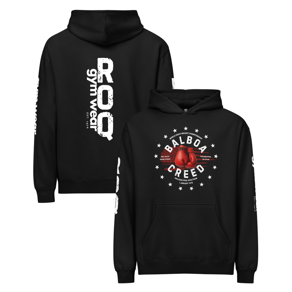 Balboa v Creed - Hoodie - Black