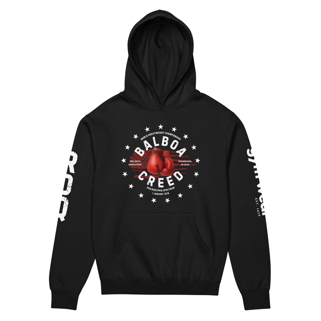 Balboa v Creed - Hoodie - Black