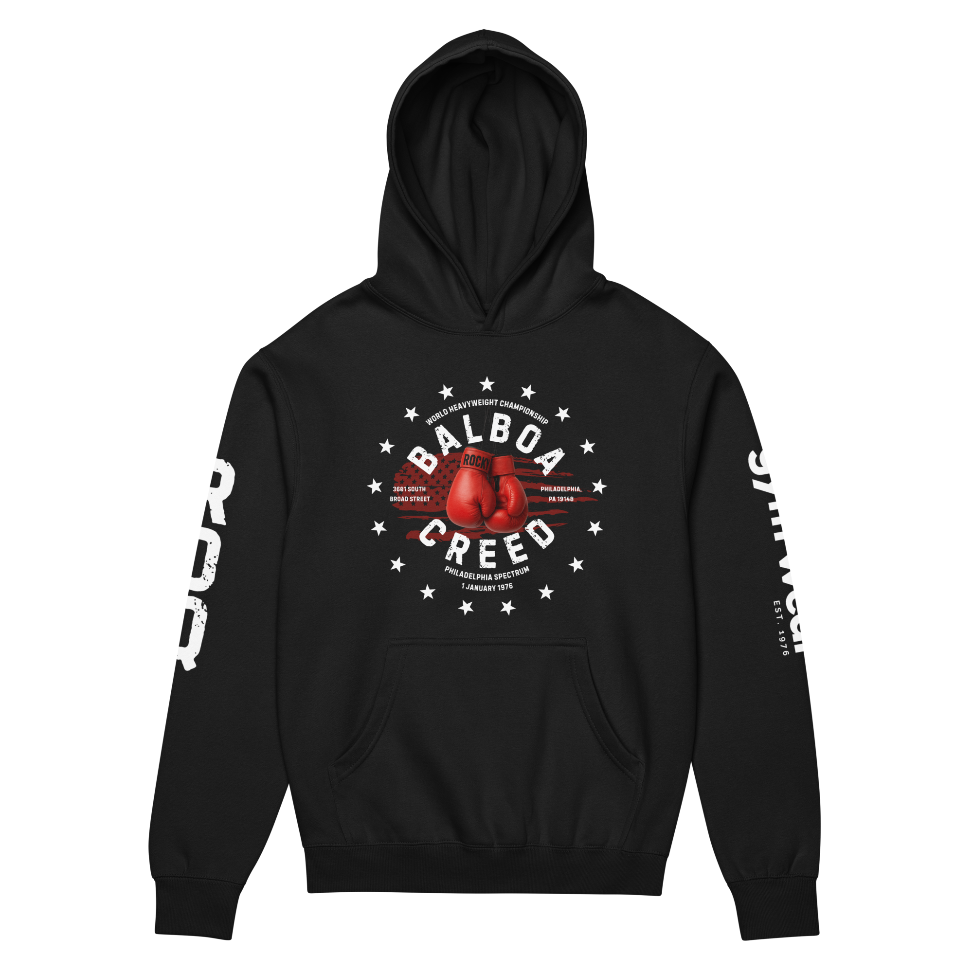 Balboa v Creed - Hoodie - Black