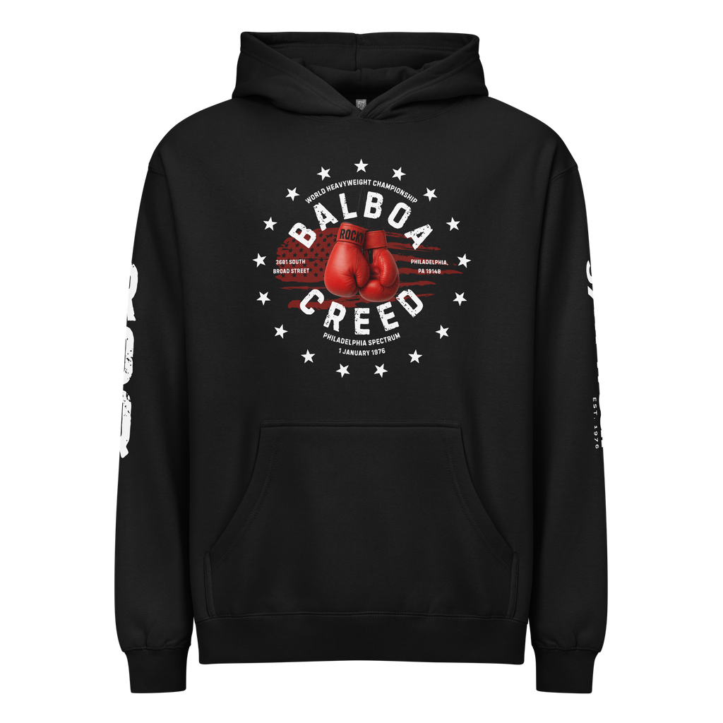 Balboa v Creed - Hoodie - Black