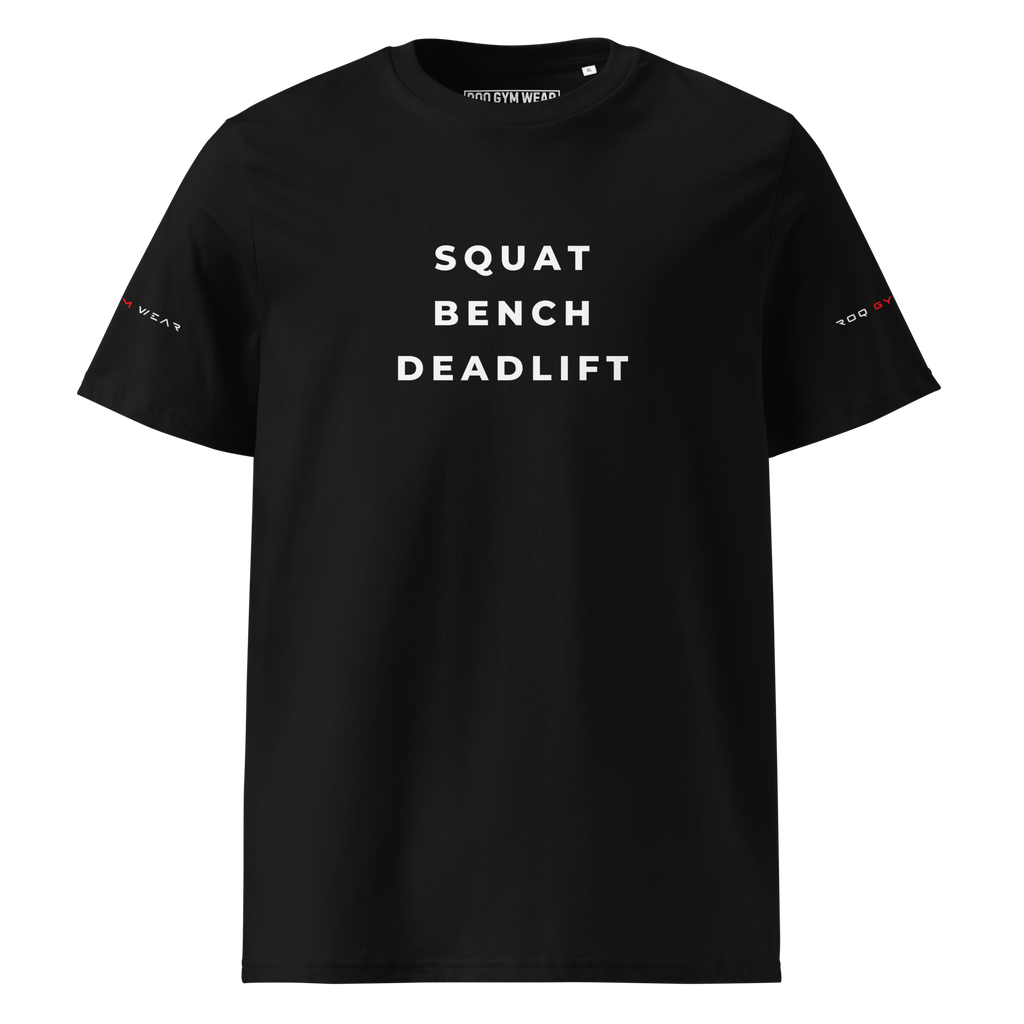 Squat Bench Deadlift - Regular T-Shirt - Black