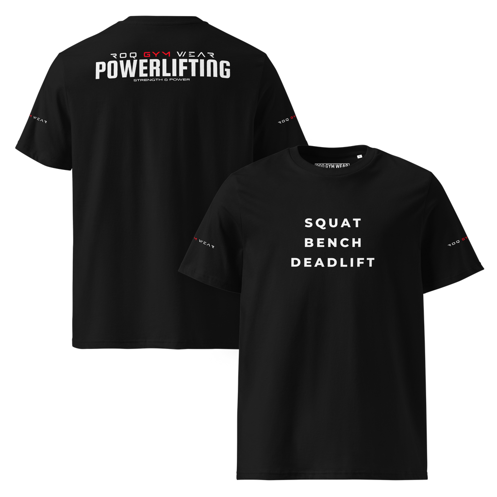 Squat Bench Deadlift - Regular T-Shirt - Black