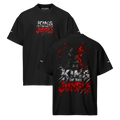 King Of The Jungle - Oversized T-Shirt - Black