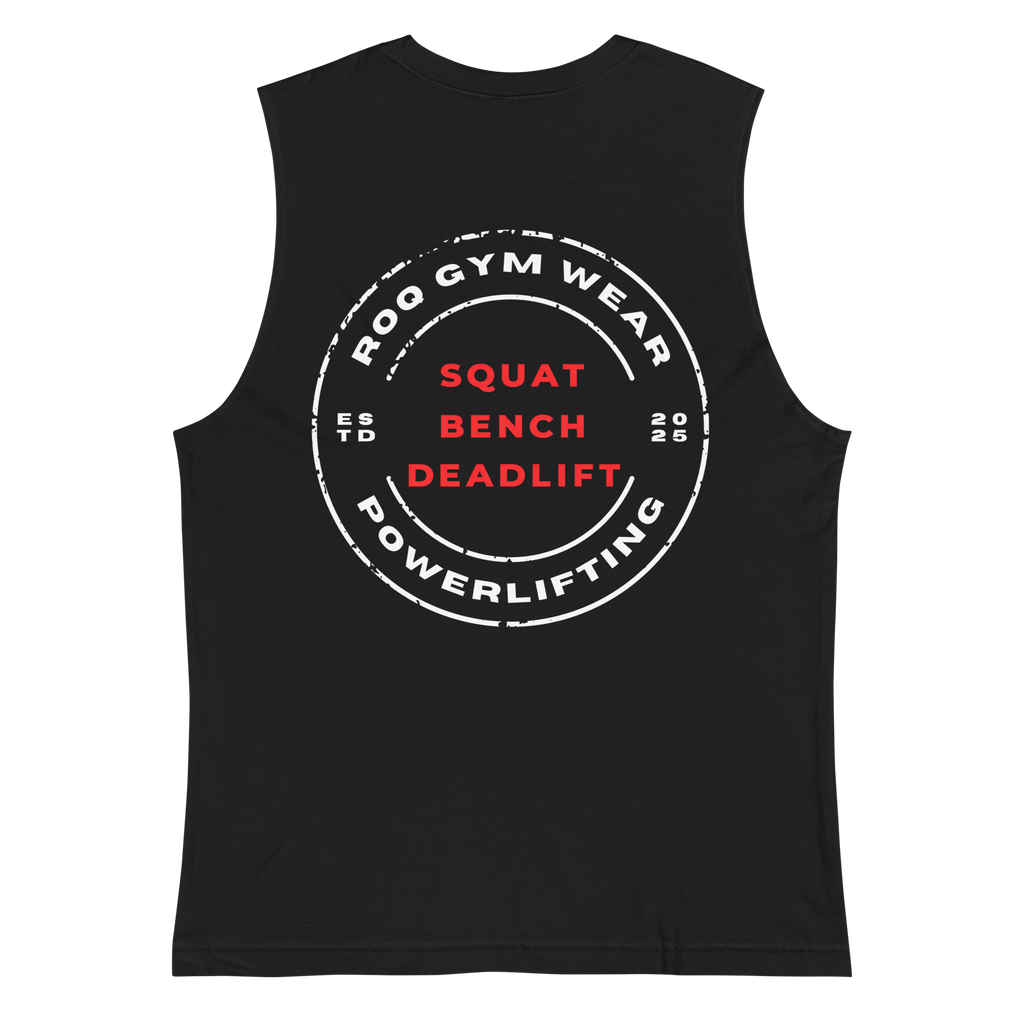 Squat Bench Deadlift - Regular Tank Top - Black