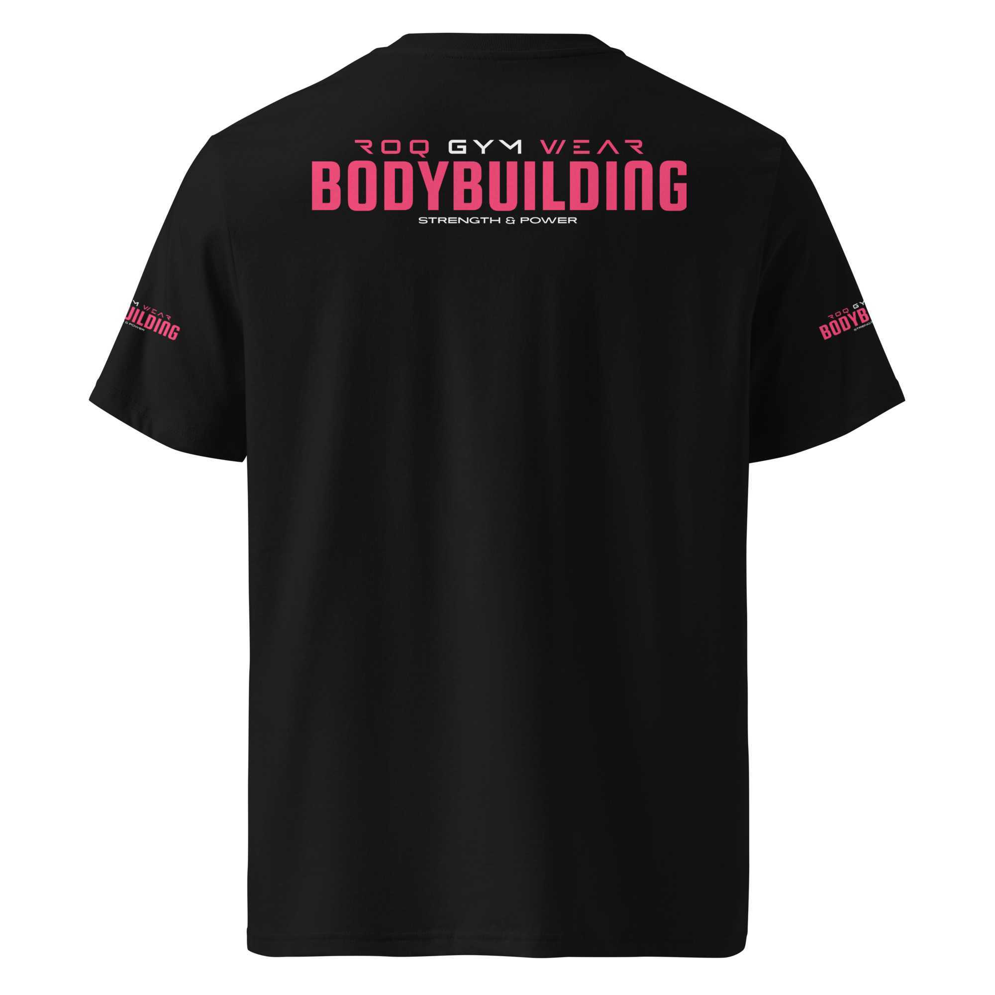 Bench Press - Regular T-Shirt - Black/Pink