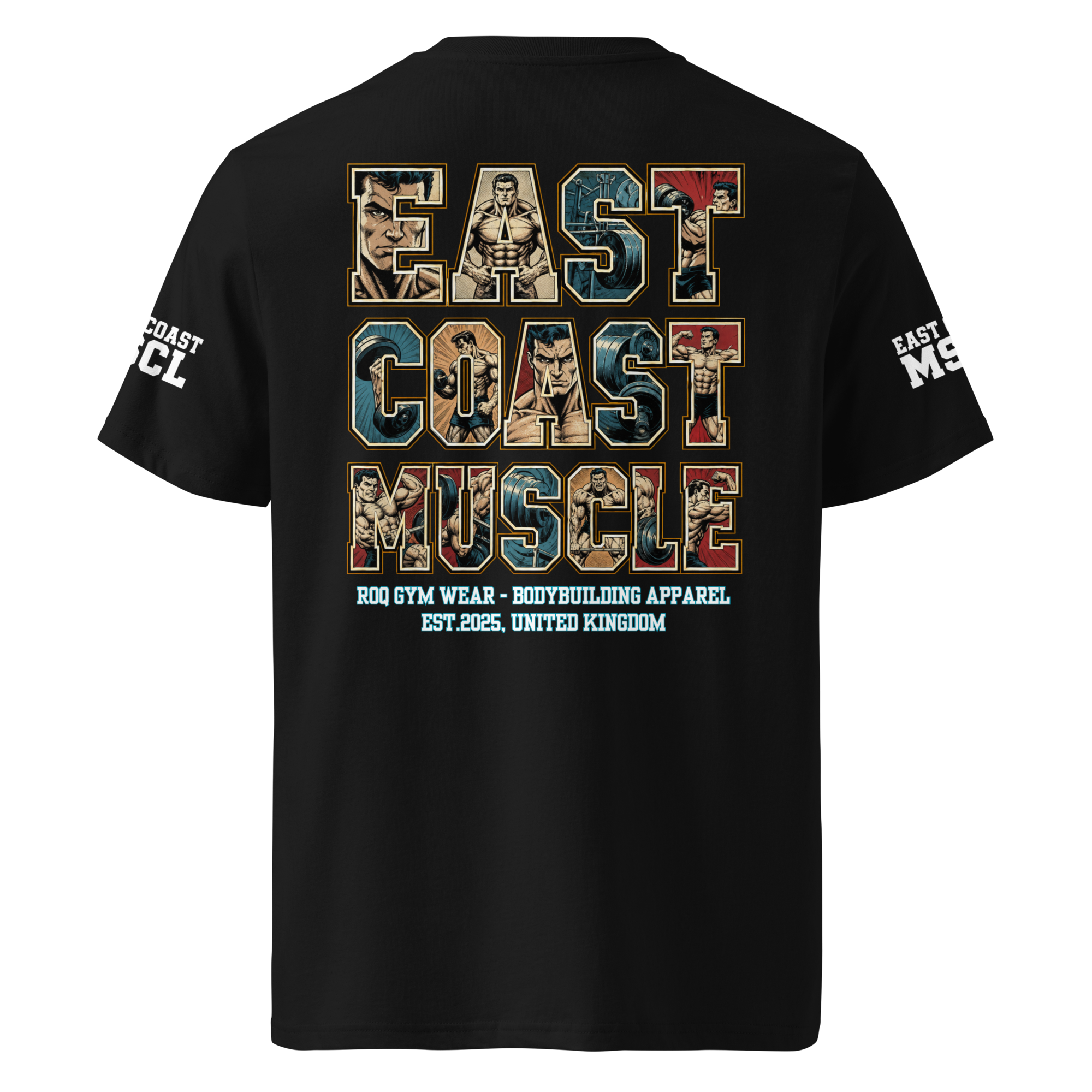 East Coast Muscle - Regular T-Shirt - Black