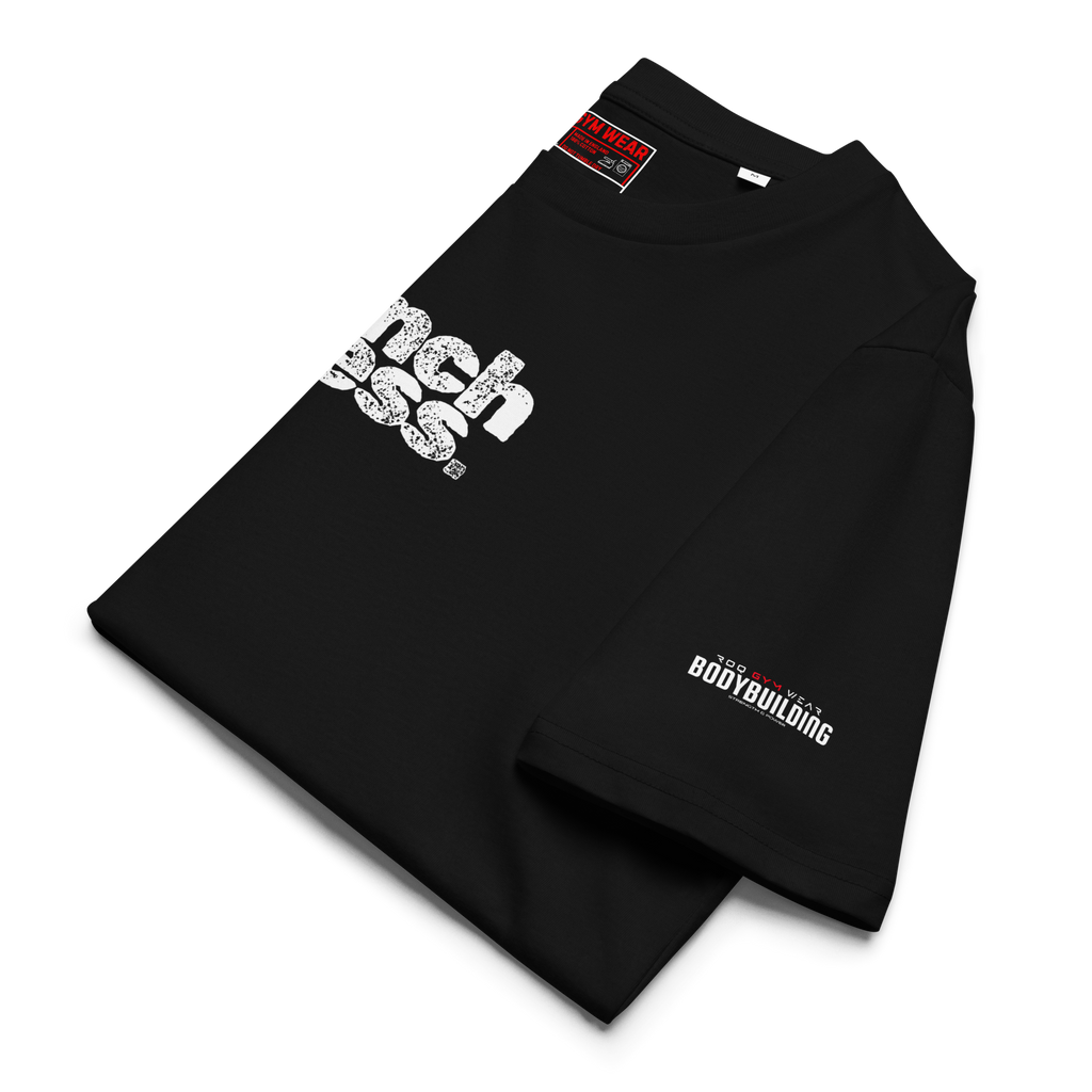 Bench Press - Regular T-Shirt - Black/White