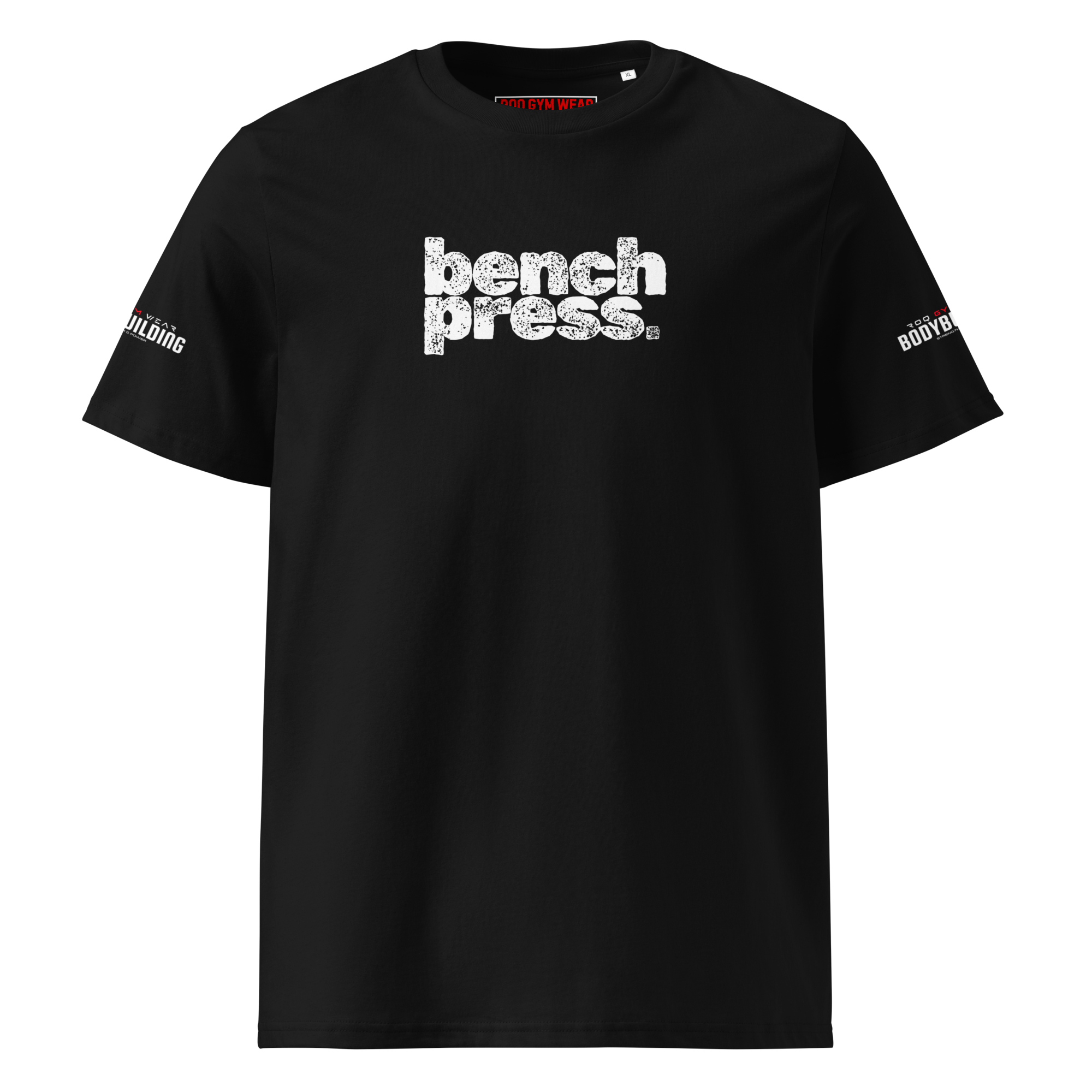 Bench Press - Regular T-Shirt - Black/White