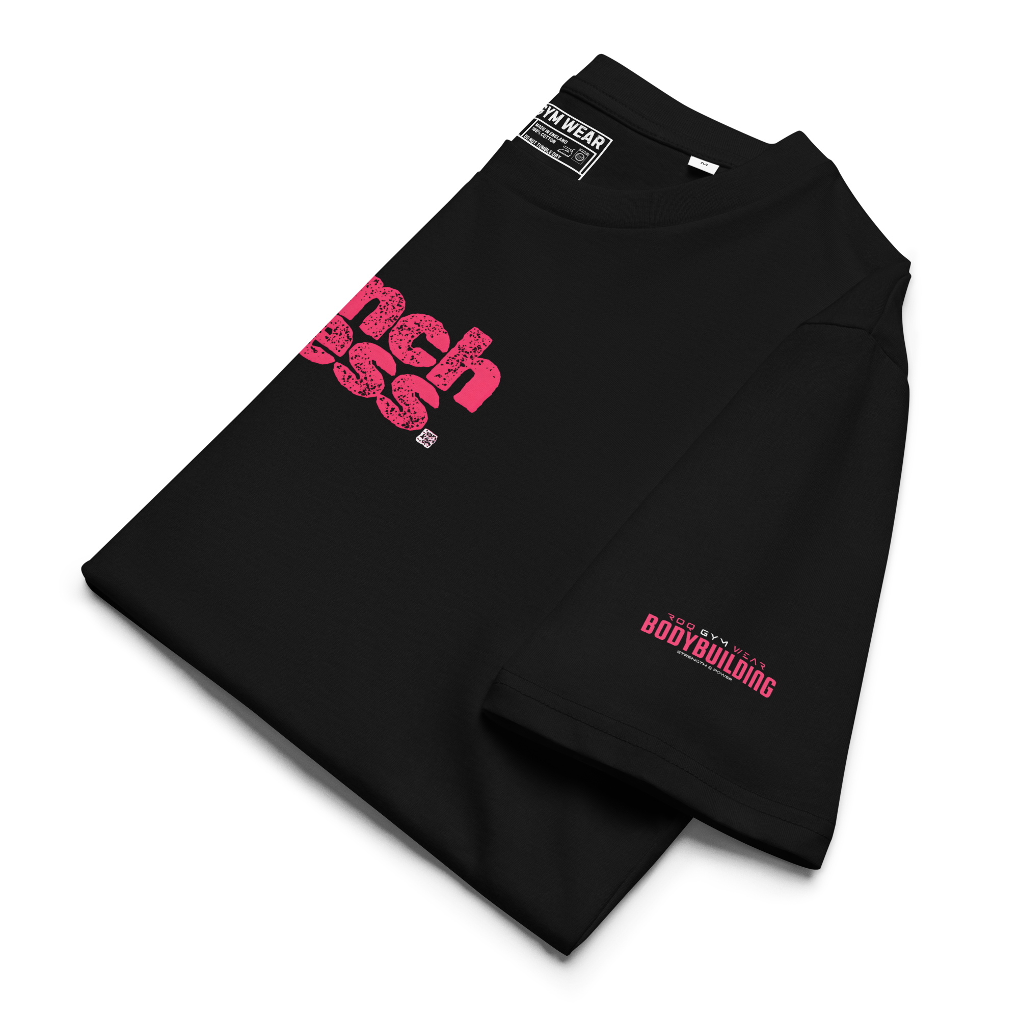 Bench Press - Regular T-Shirt - Black/Pink
