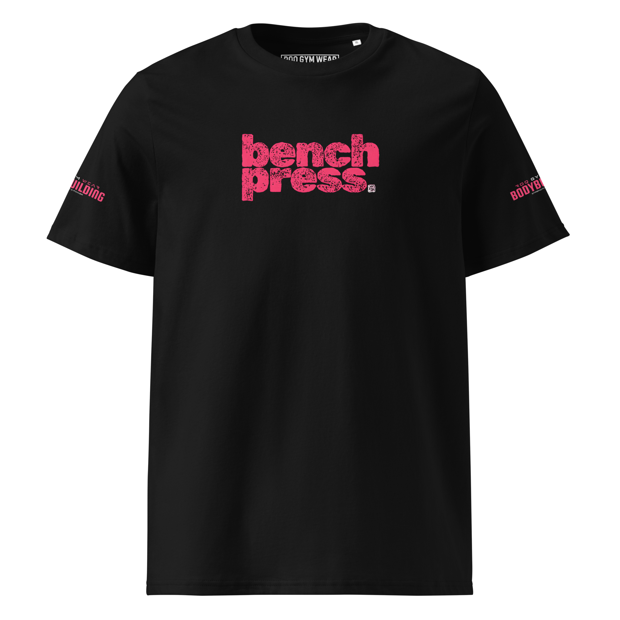 Bench Press - Regular T-Shirt - Black/Pink