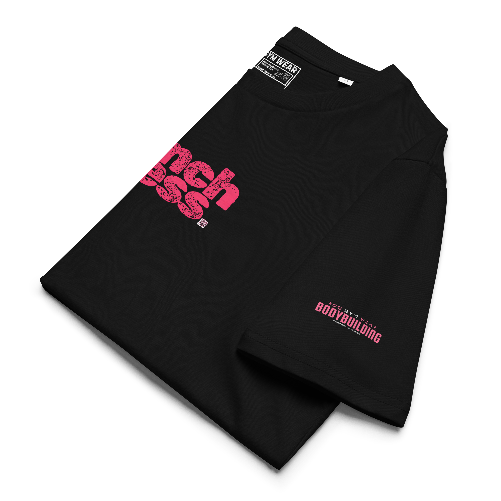 Bench Press - Regular T-Shirt - Black/Pink