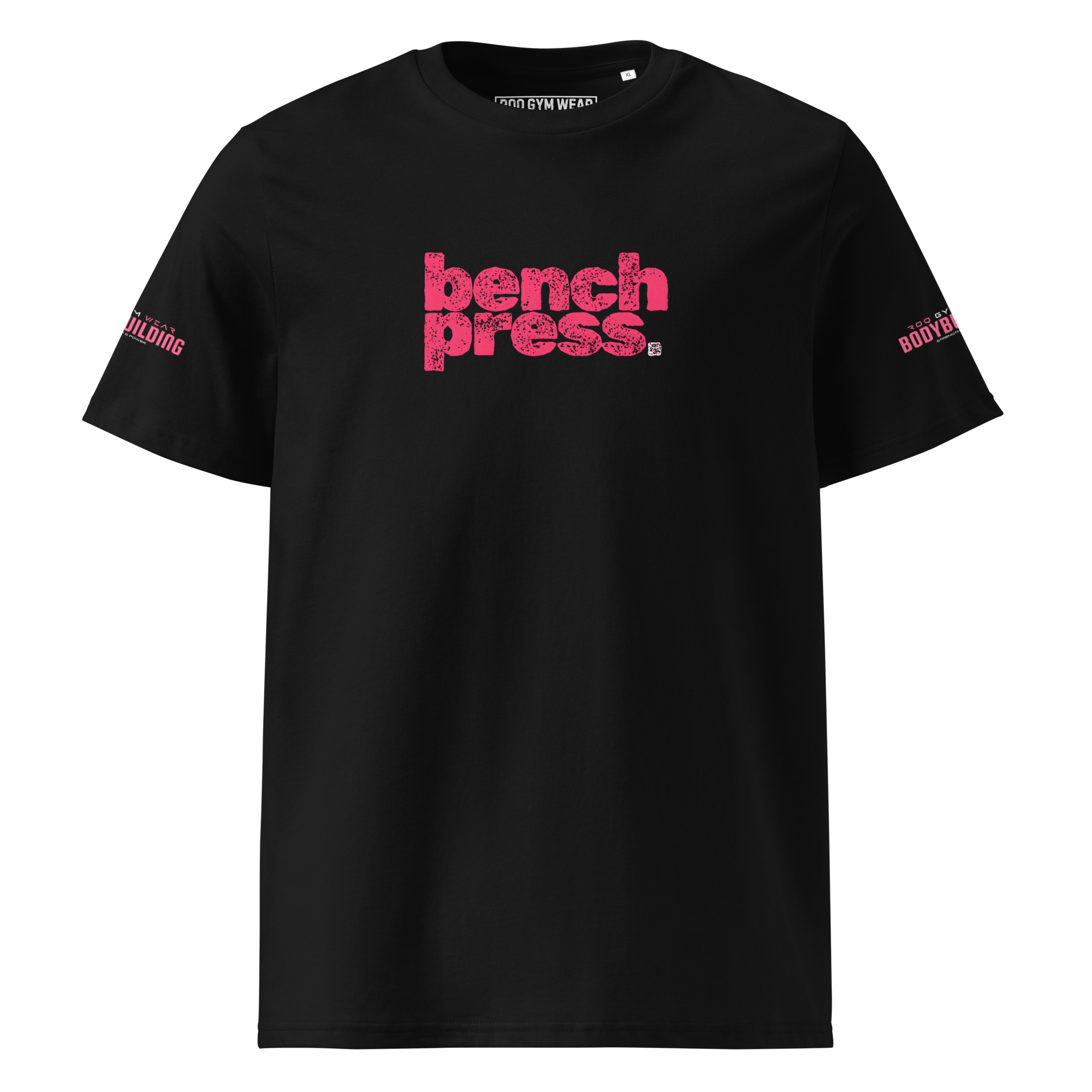 Bench Press - Regular T-Shirt - Black/Pink