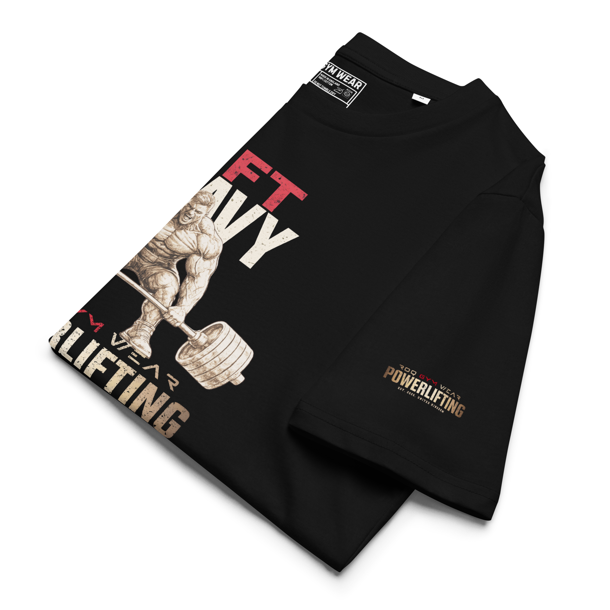 Lift Heavy - Regular T-Shirt - Black