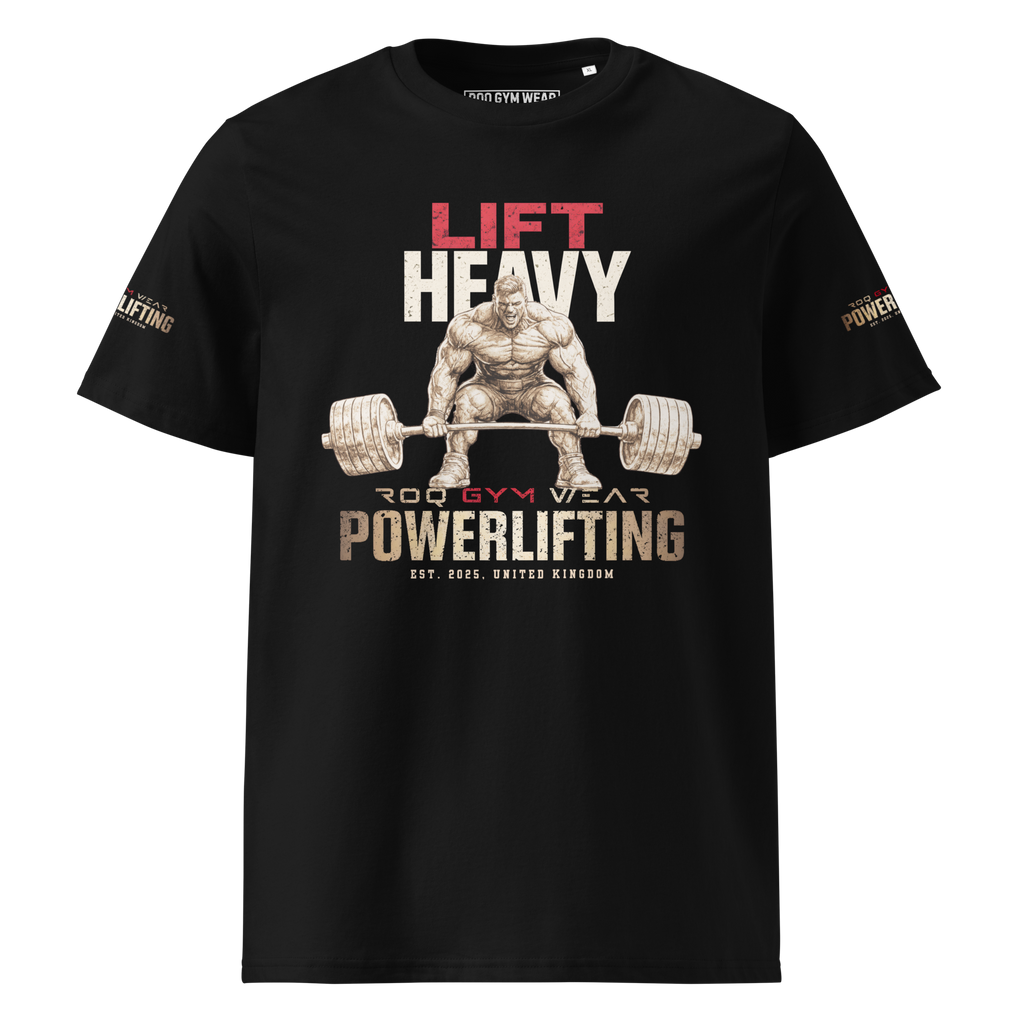 Lift Heavy - Regular T-Shirt - Black