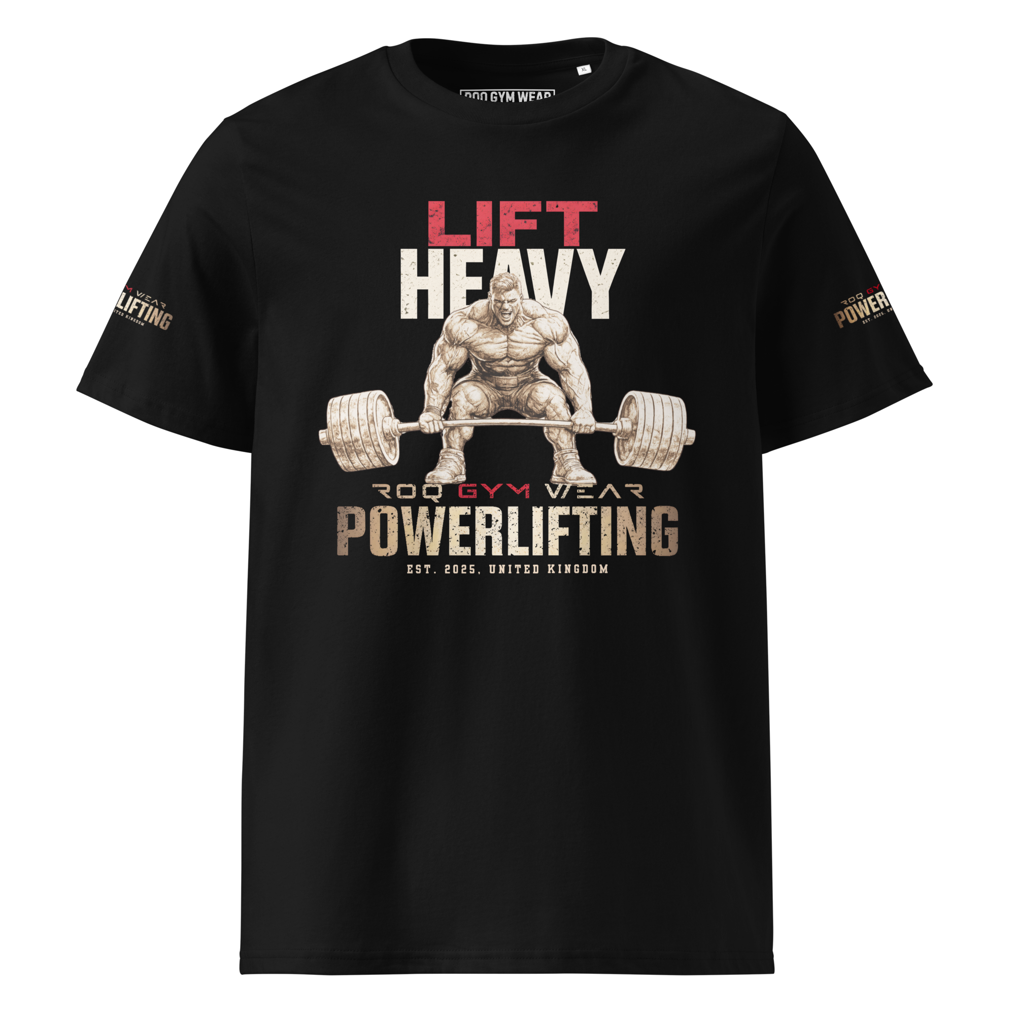 Lift Heavy - Regular T-Shirt - Black