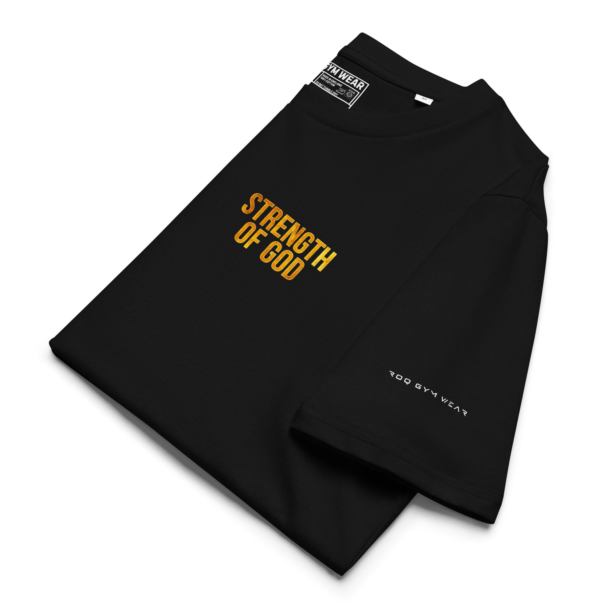 Strength Of God - Regular T-Shirt - Black