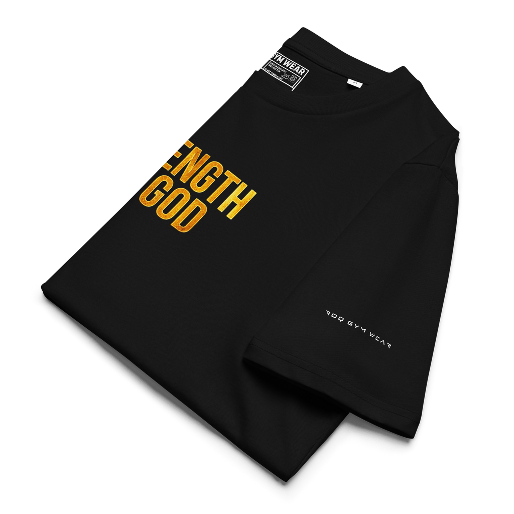 Strength Of God - Regular T-Shirt - Black