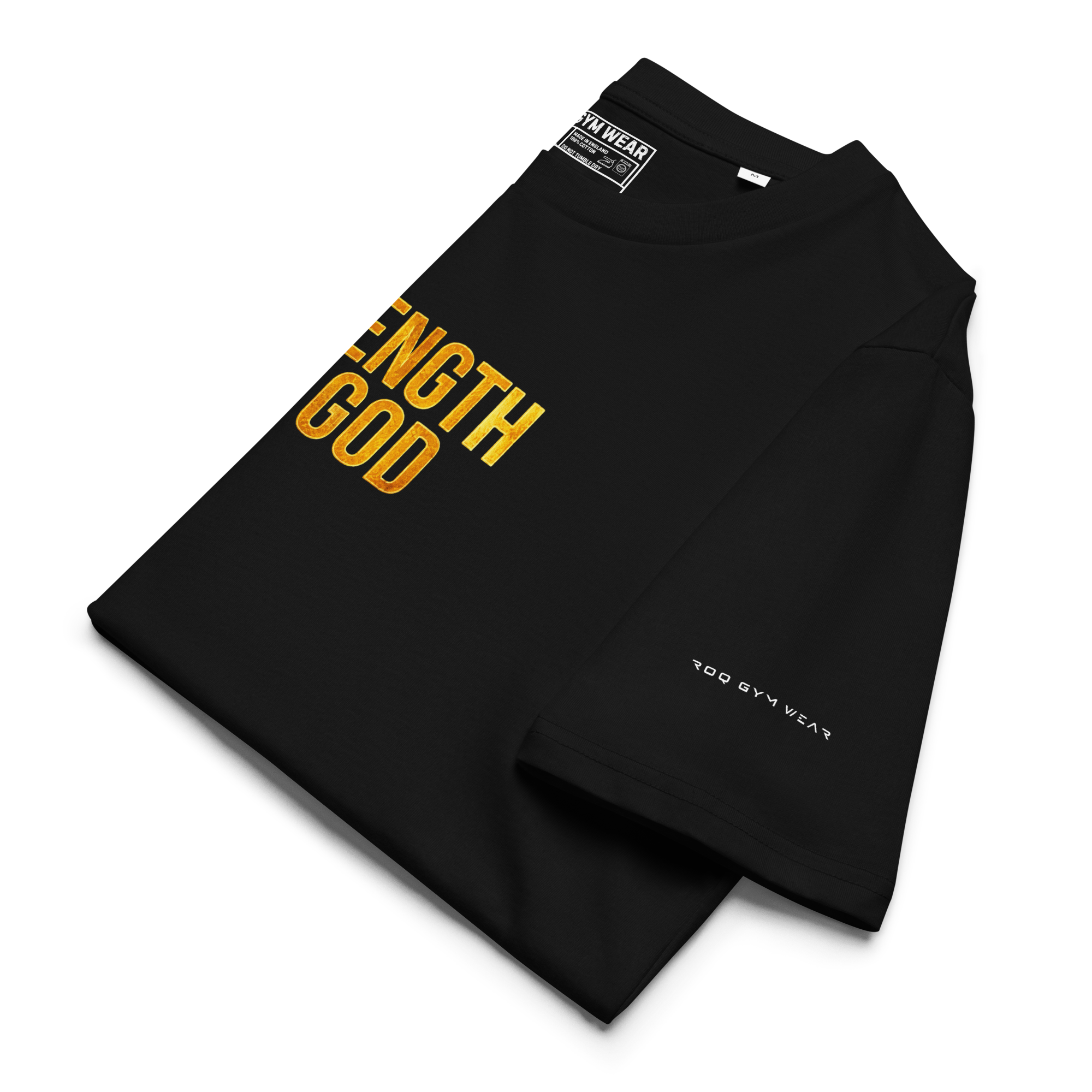 Strength Of God - Regular T-Shirt - Black