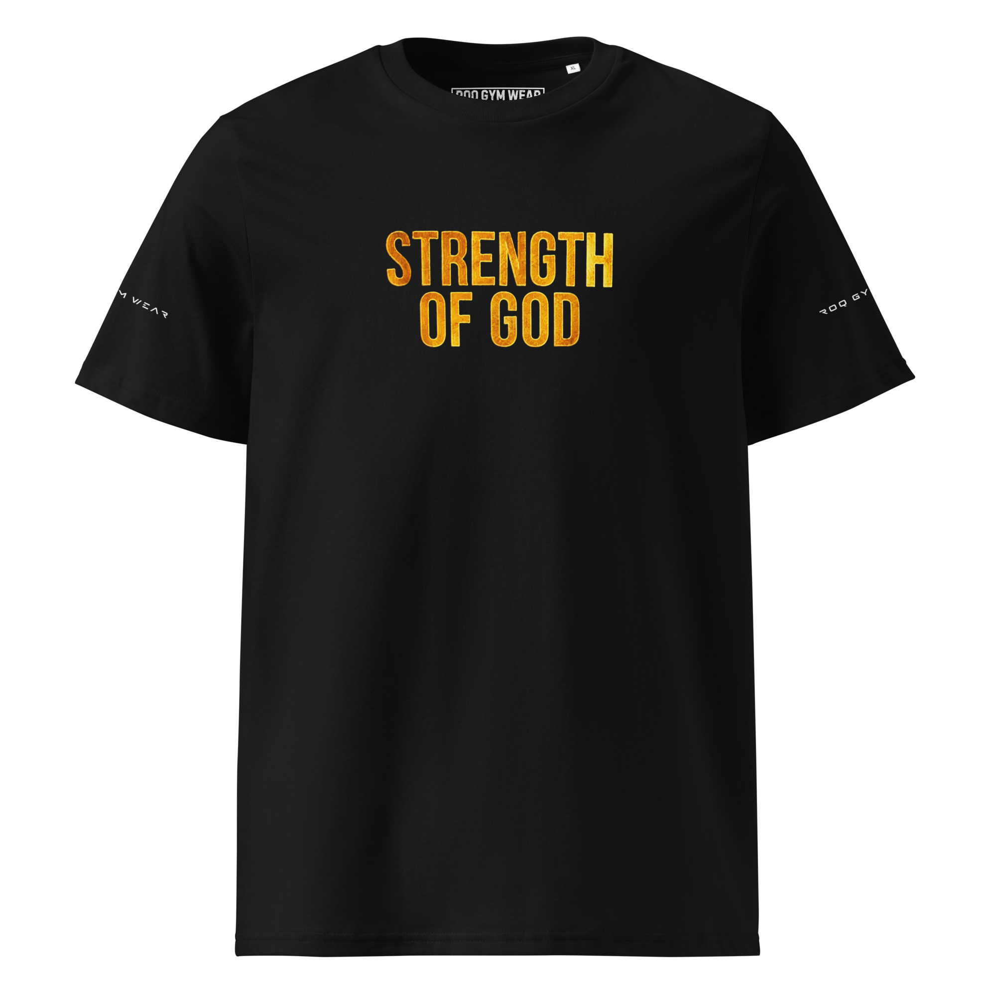 Strength Of God - Regular T-Shirt - Black