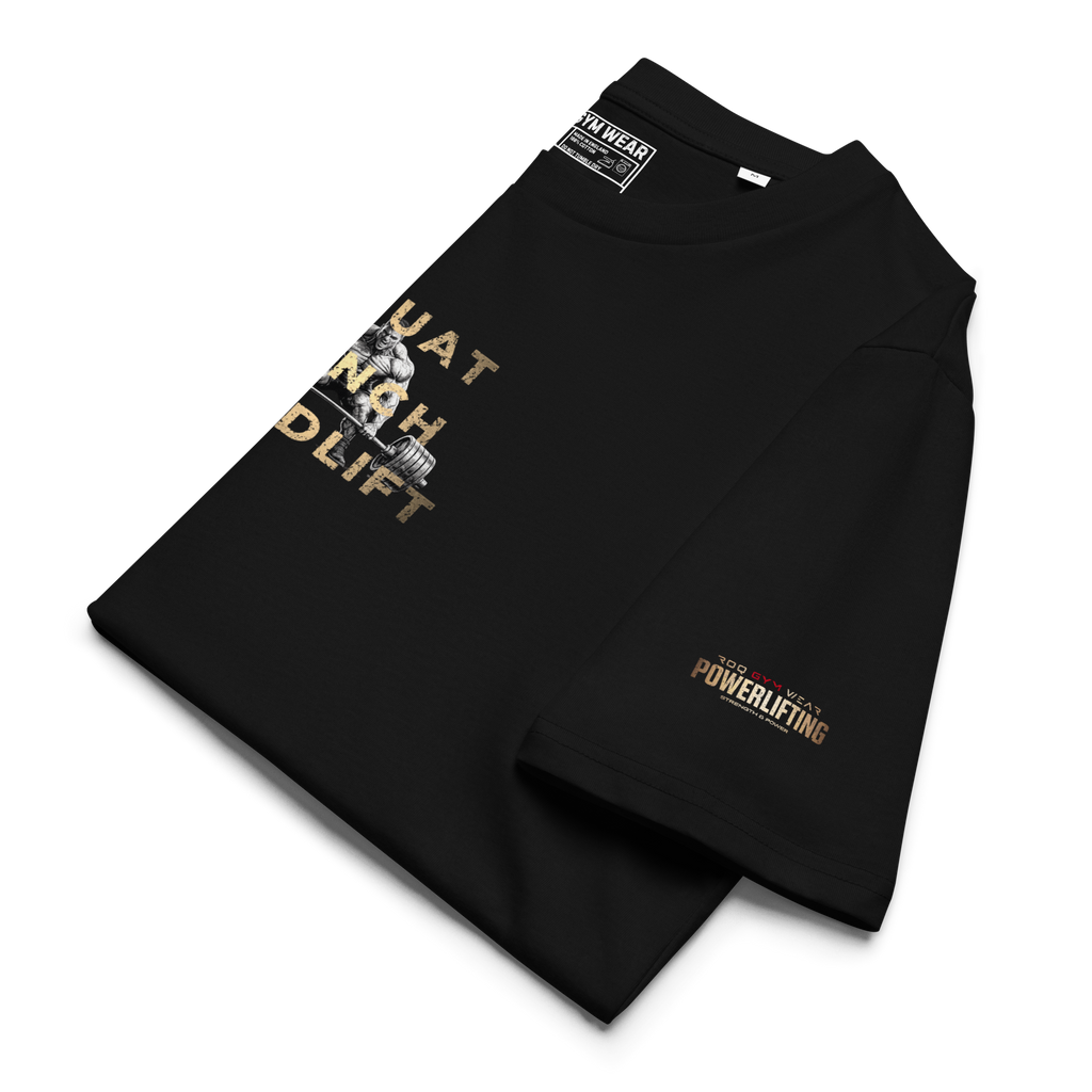 Squat Bench Deadlift - Regular T-Shirt - Black