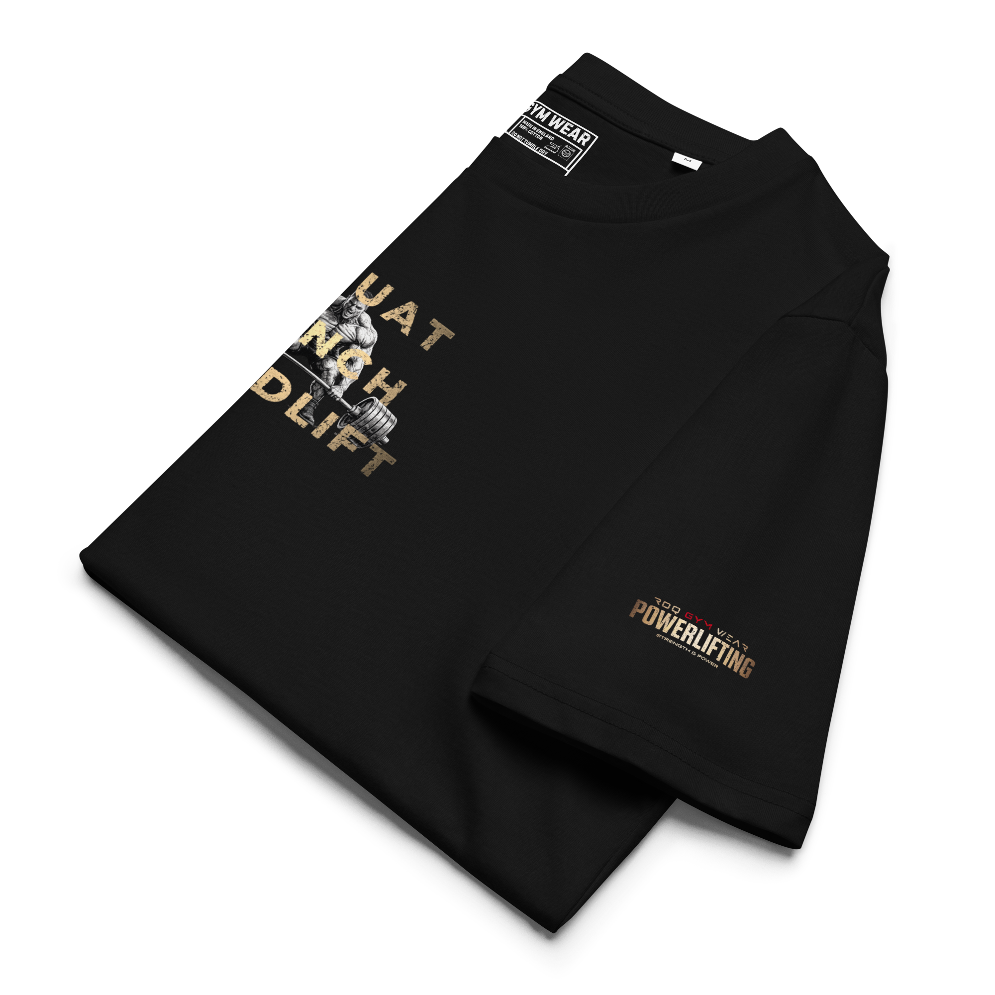 Squat Bench Deadlift - Regular T-Shirt - Black